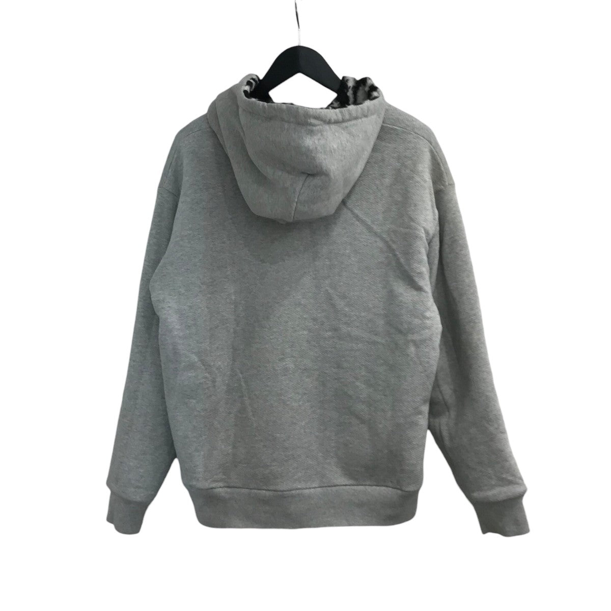 「Zebra Lined Hoodie」リバーシブルパーカー