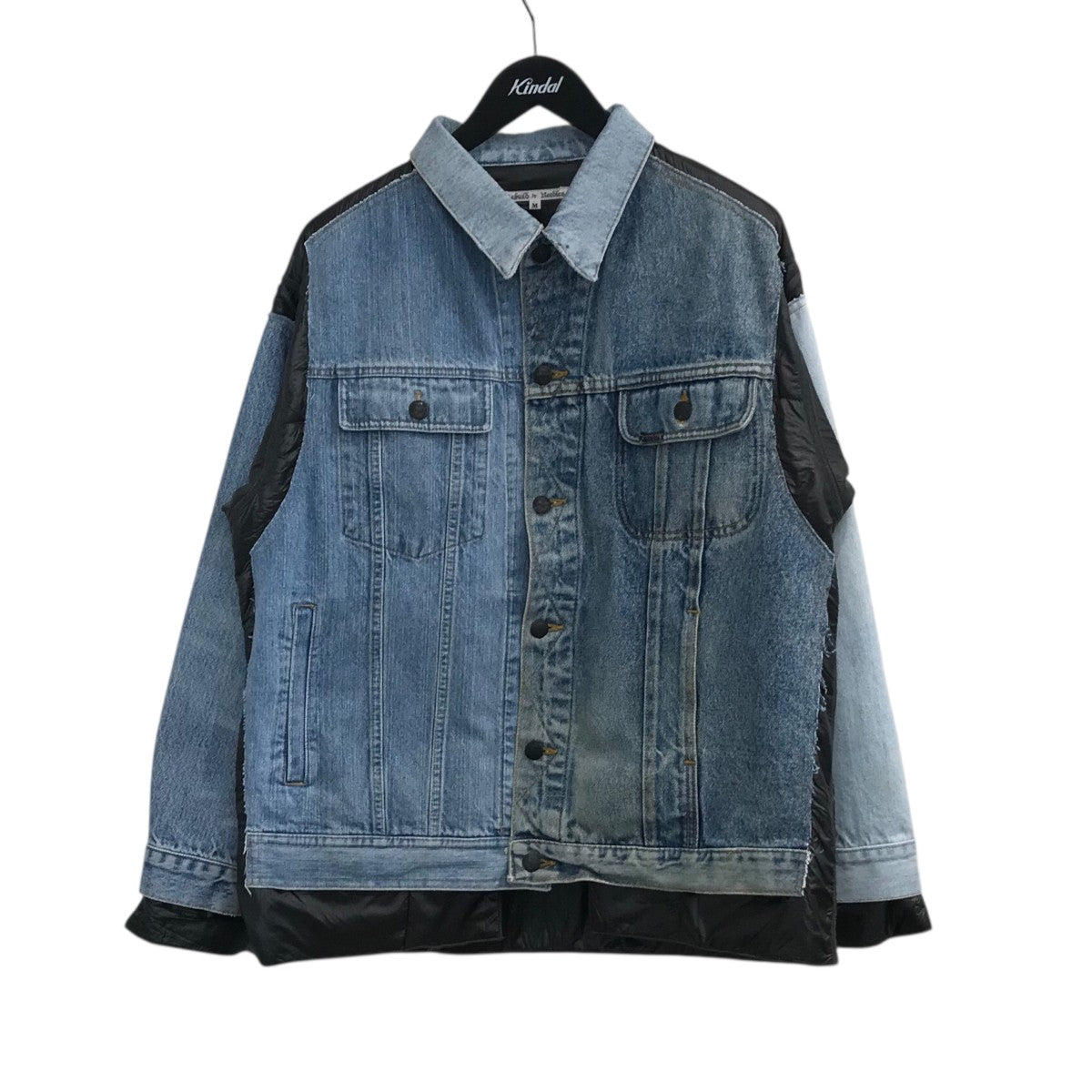 「Jean Jacket Covererd Jacket」ナイロンドッキングデニムジャケットPU337
