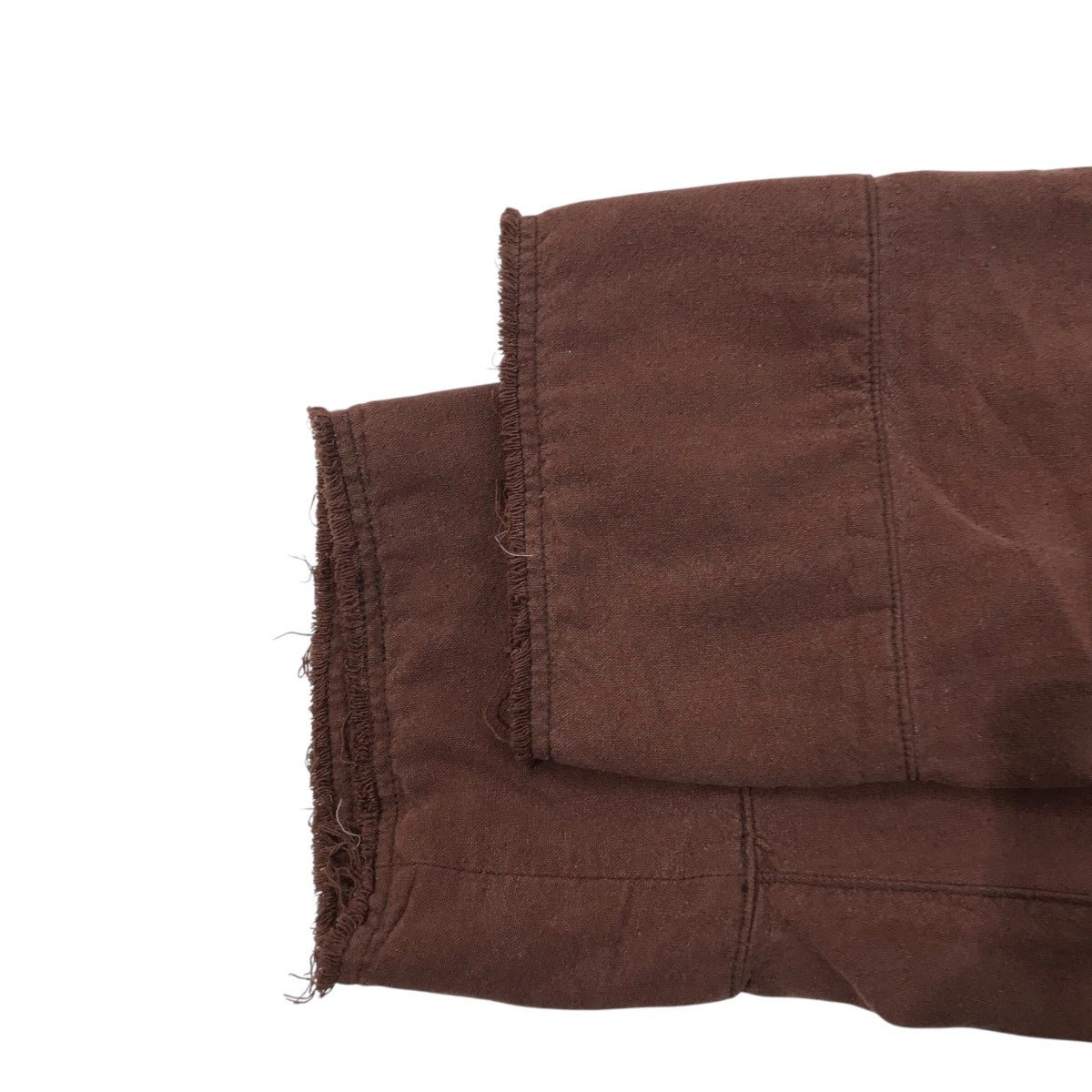 ANCELLM(アンセルム) 「SILK SUEDE COLLARLESS JACKET」シルクスエード