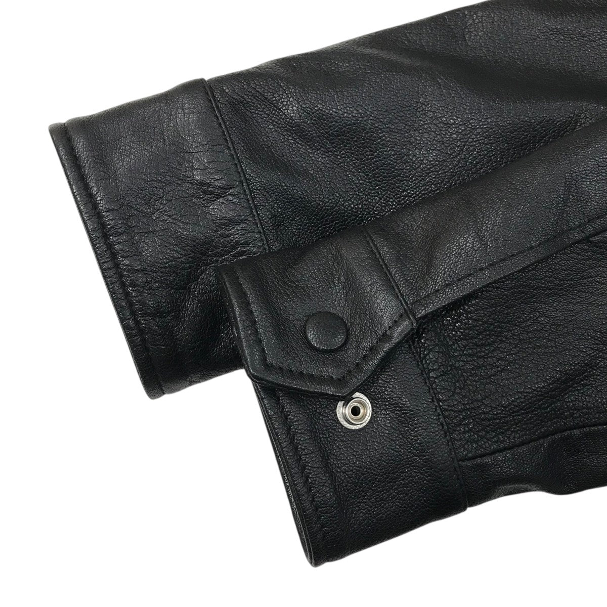CCU(シーシーユー) レザースウィングトップジャケットSH 37 C GOAT 3