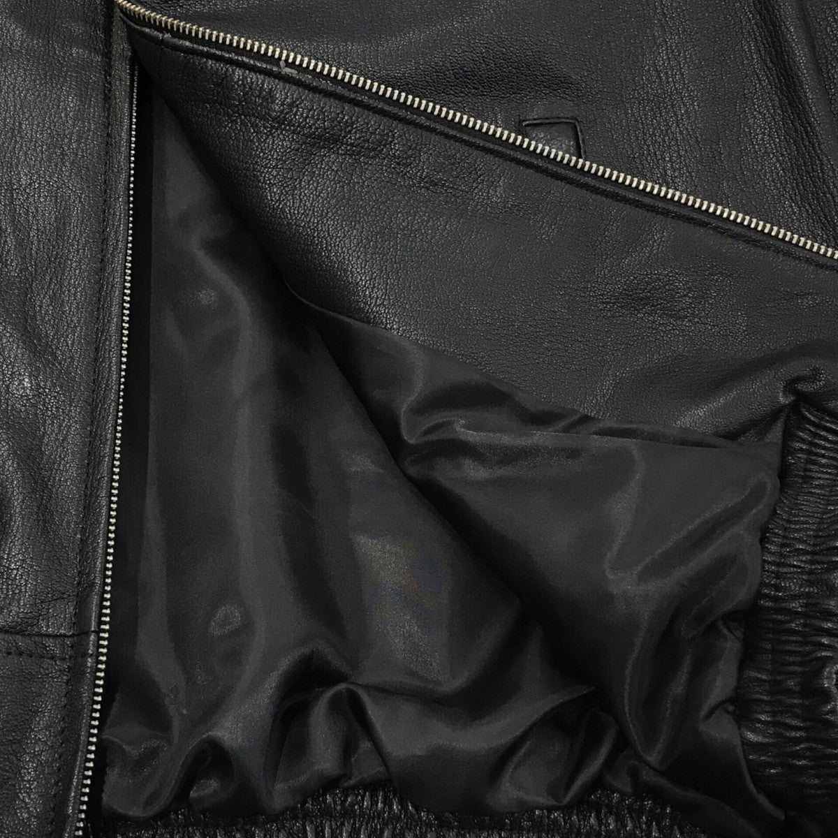 CCU(シーシーユー) レザースウィングトップジャケットSH 37 C GOAT 3
