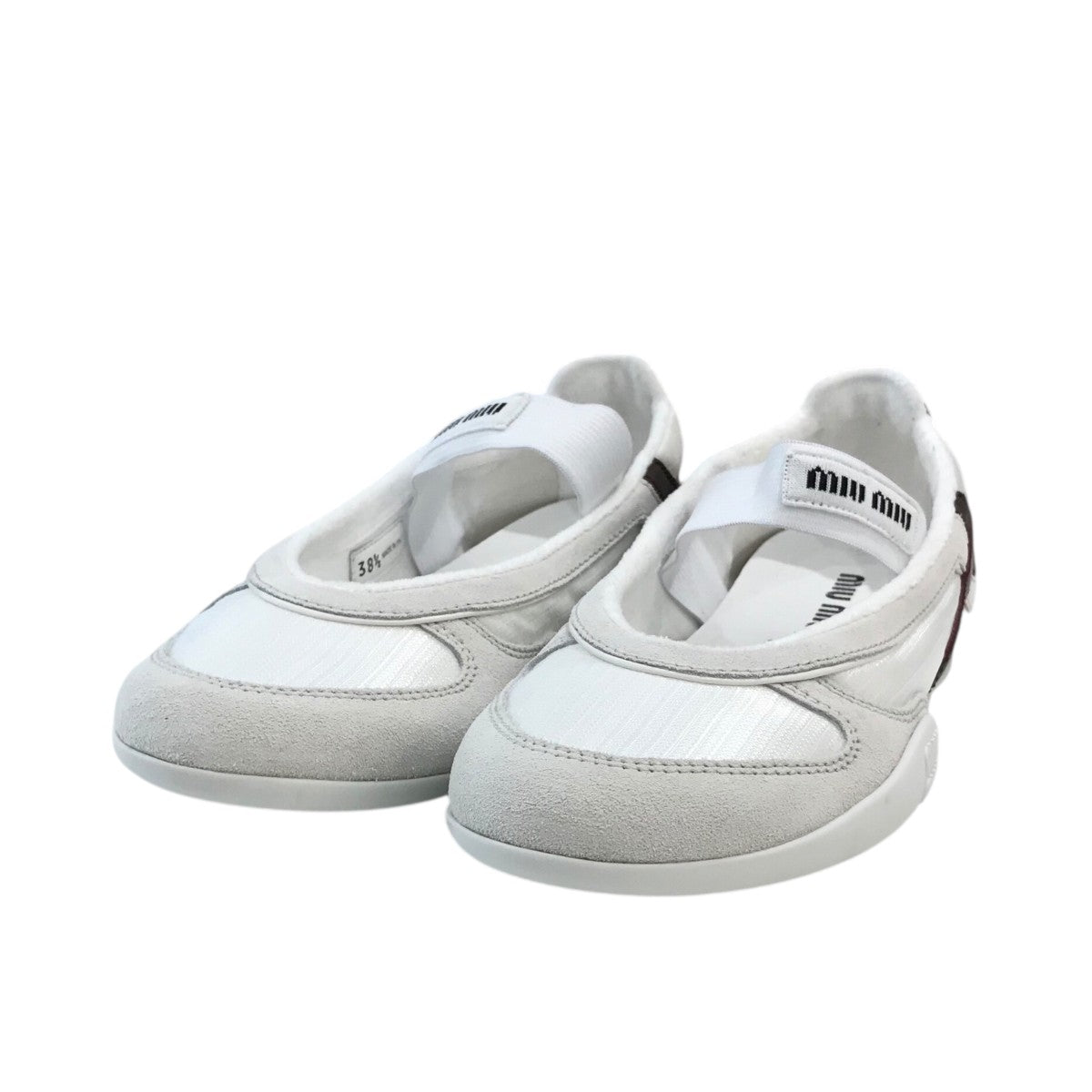 MIU MIU バレリーナシューズスニーカー5F427E