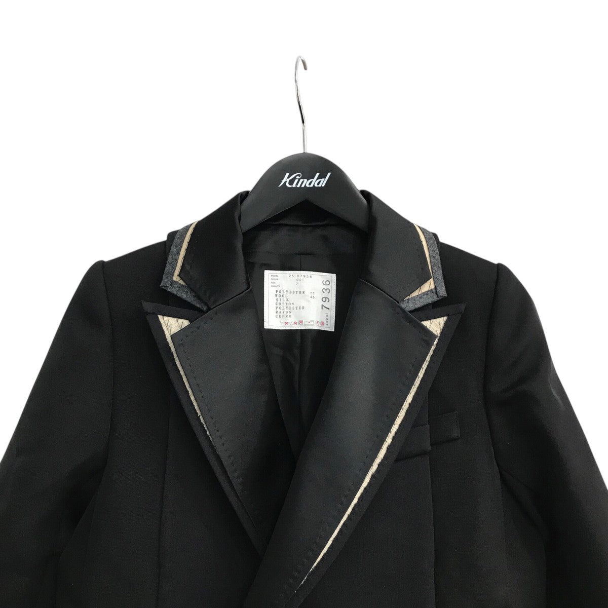 sacai(サカイ) 25AWダブルレイヤードブレザー25 07936 25 07936