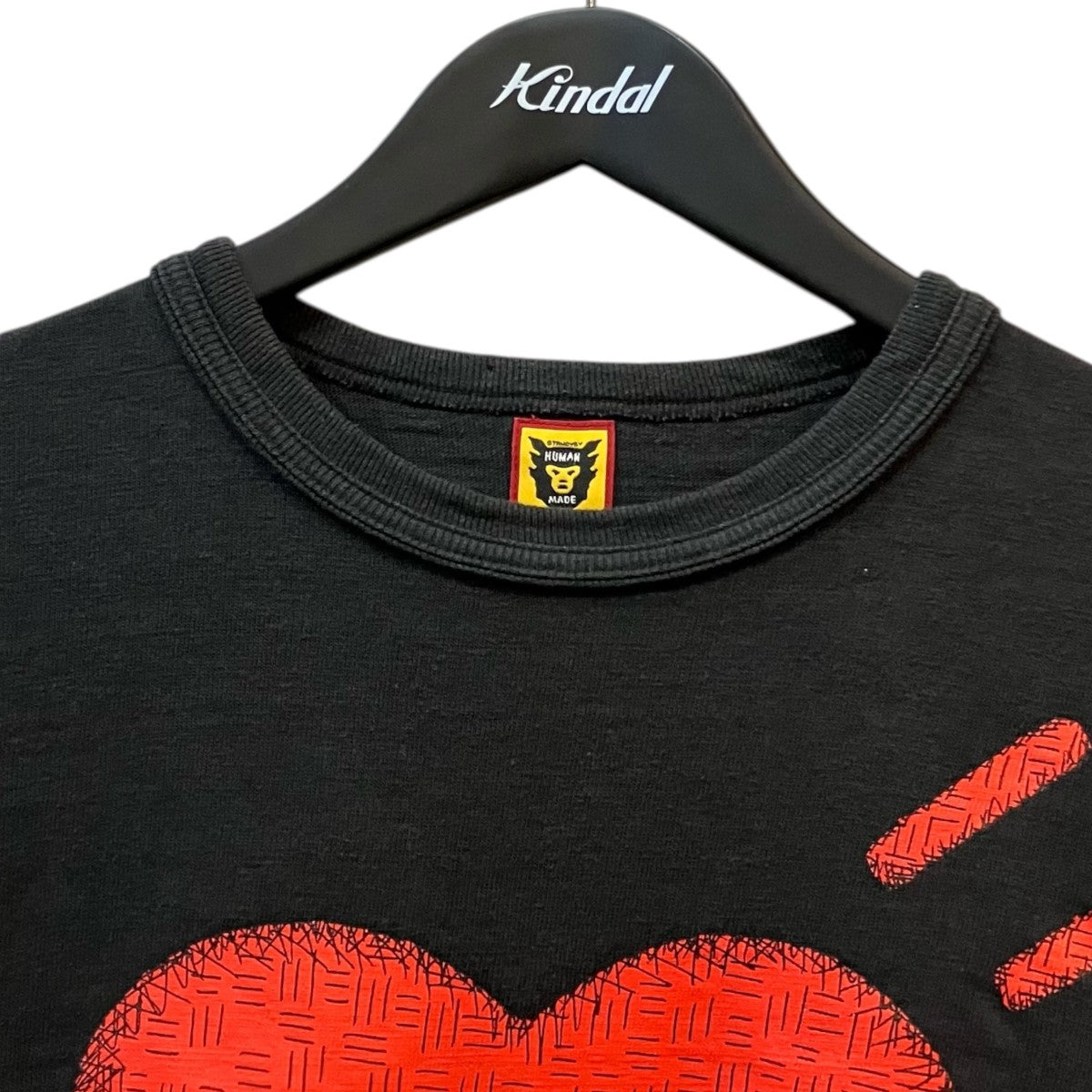 HUMAN MADE×KAWS プリントTシャツ 古着・中古-3枚目のアイテム画像