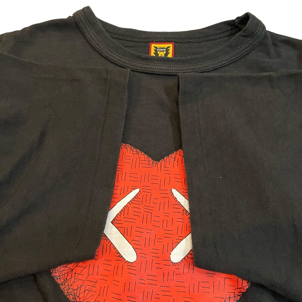 HUMAN MADE×KAWS プリントTシャツ 古着・中古-4枚目のアイテム画像