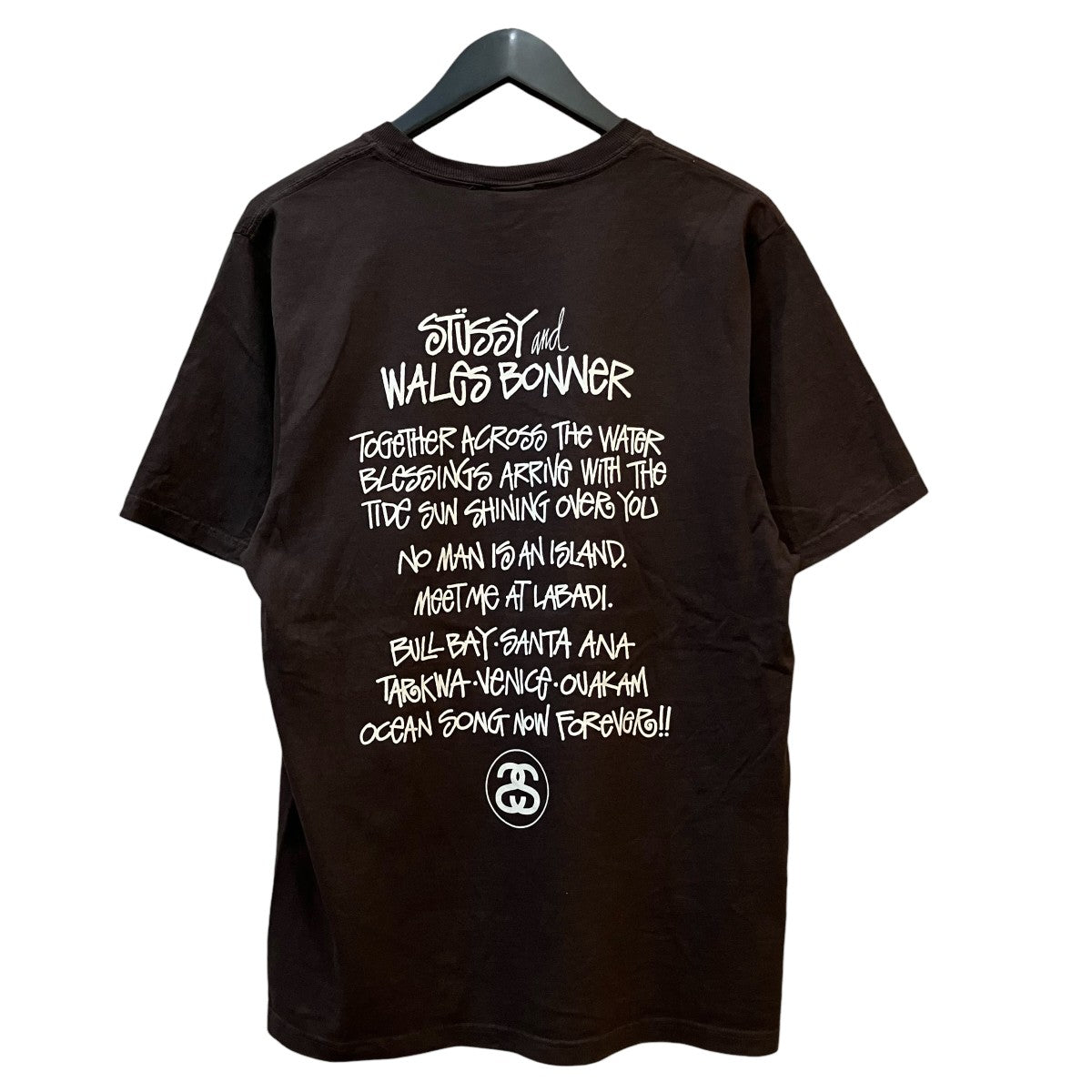 stussy×WALES BONNER プリントTシャツ 古着・中古-2枚目のアイテム画像