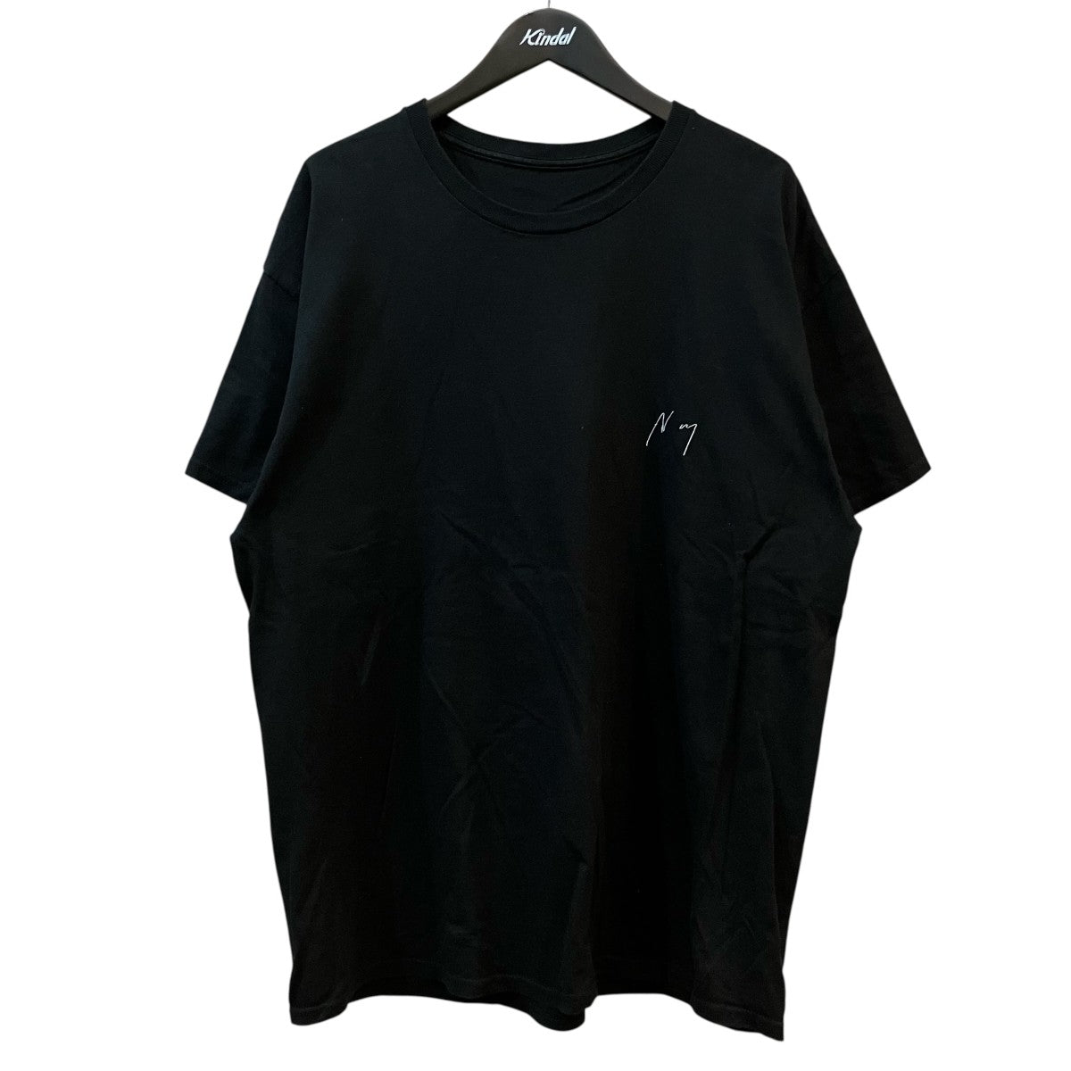ANCELLM 25SS「EMB SOUVENIR T-SHIRT」ロゴ刺繍Tシャツ 古着・中古-1枚目のアイテム画像