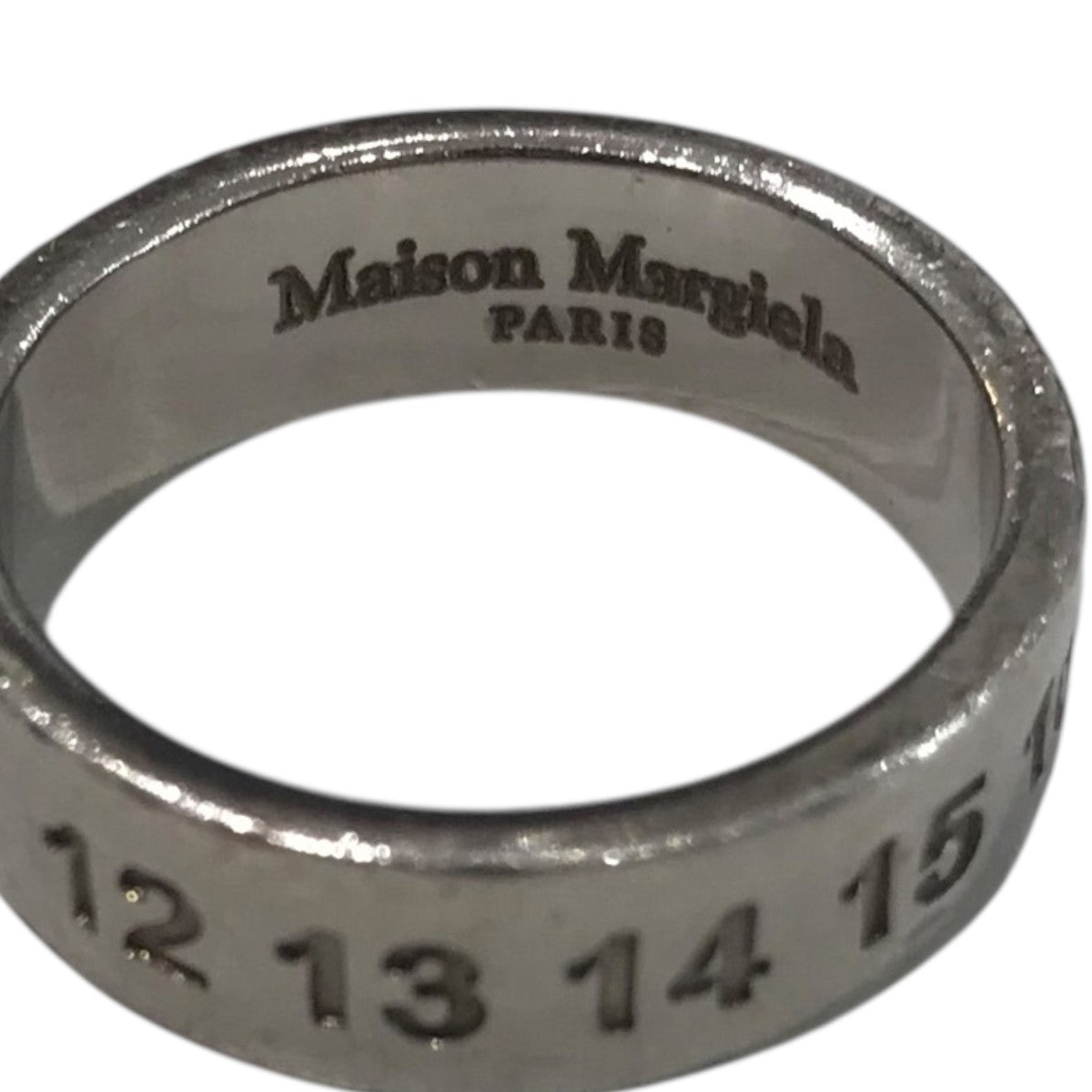 Maison Margiela11(メゾンマルジェラ11) ナンバーリング シルバー