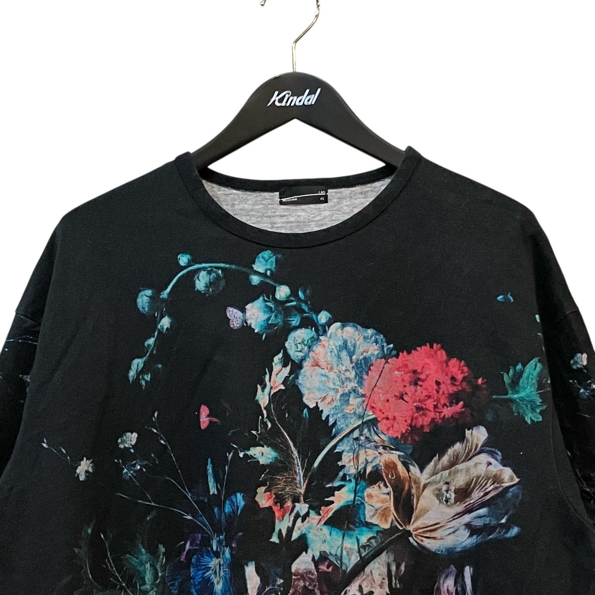 LAD MUSICIAN 「BIG T-SHIRT 14 1 T-CLOTH INKJET」花柄Tシャツ2119 706 古着・中古-3枚目のアイテム画像
