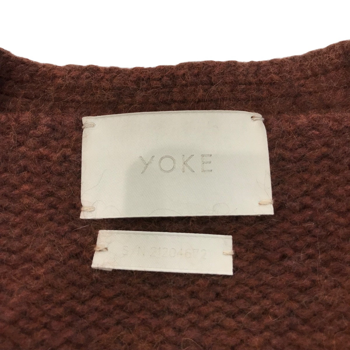 「CONNECTING CARDIGAN」カーディガンYK21AW0295S