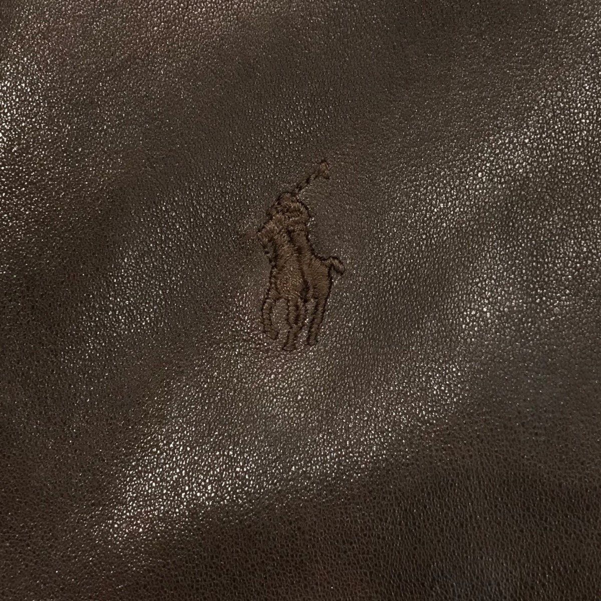 POLO RALPH LAUREN(ポロラルフローレン) 90sレザースウィングトップ