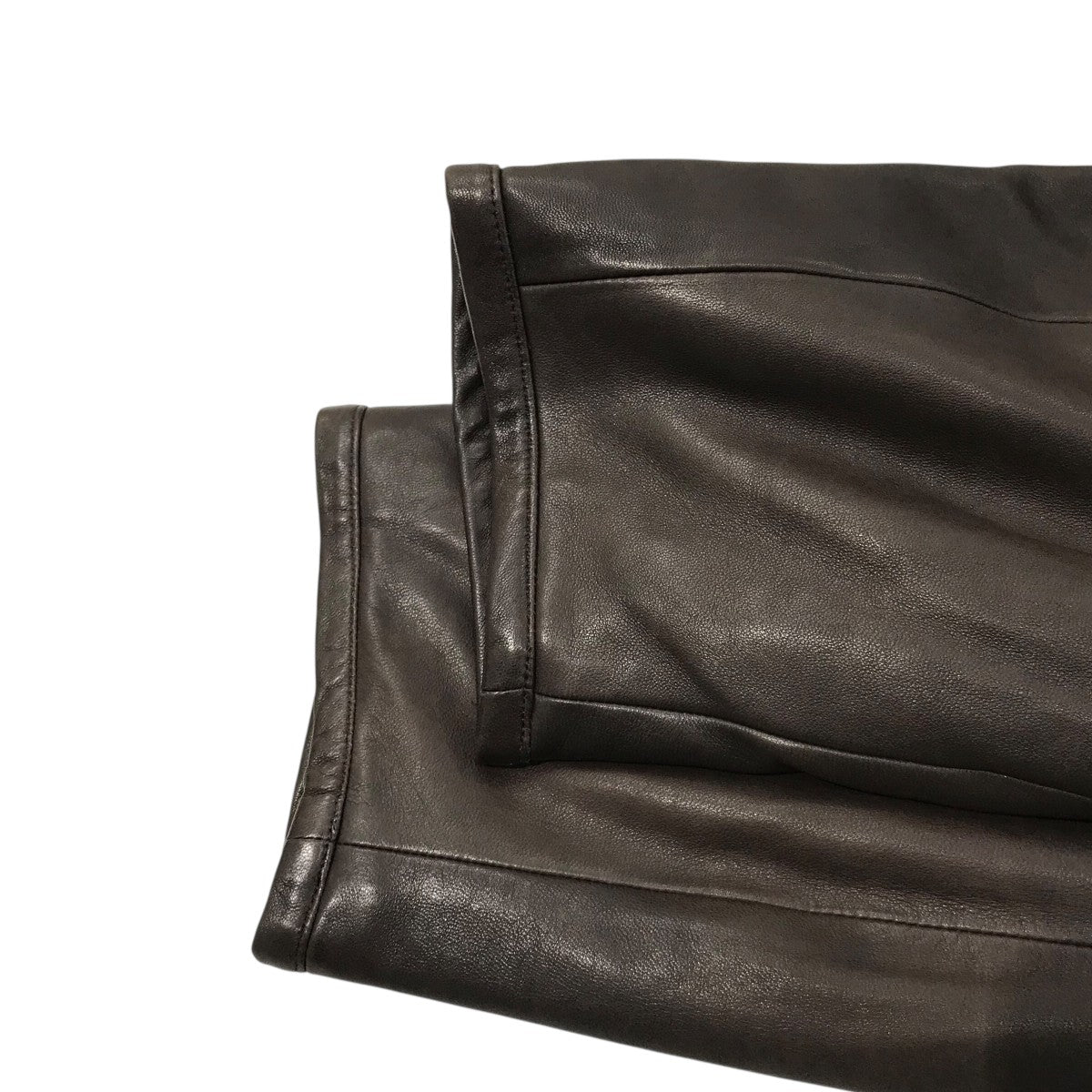 POLO RALPH LAUREN(ポロラルフローレン) 90sレザーカーコート ブラウン