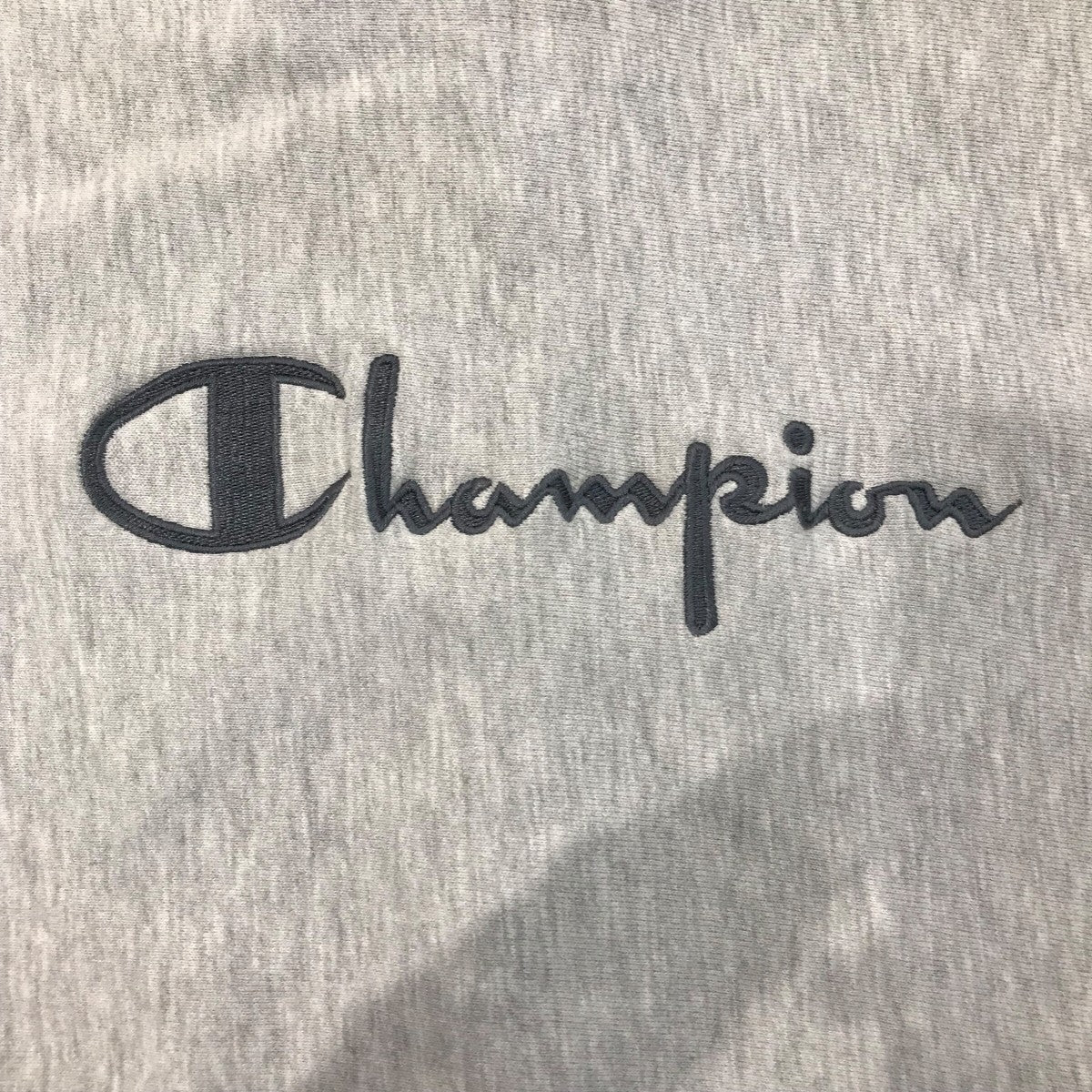 Champion 90s「刺繍タグ」リバースウィーブスナップボタンカーディガン 古着・中古-8枚目のアイテム画像