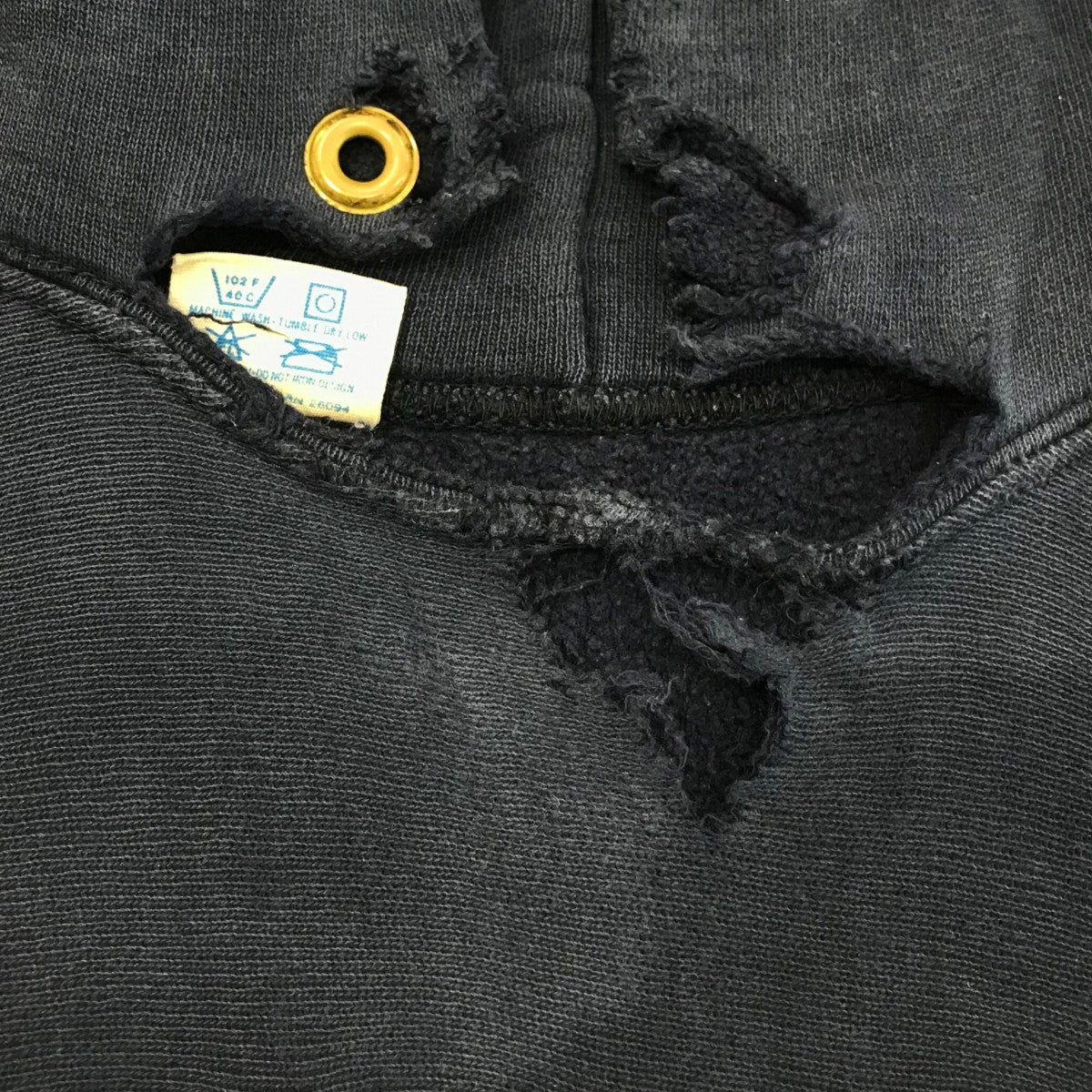 80s「トリコタグ MAHAR ウィングフット」リバースウィーブパーカー