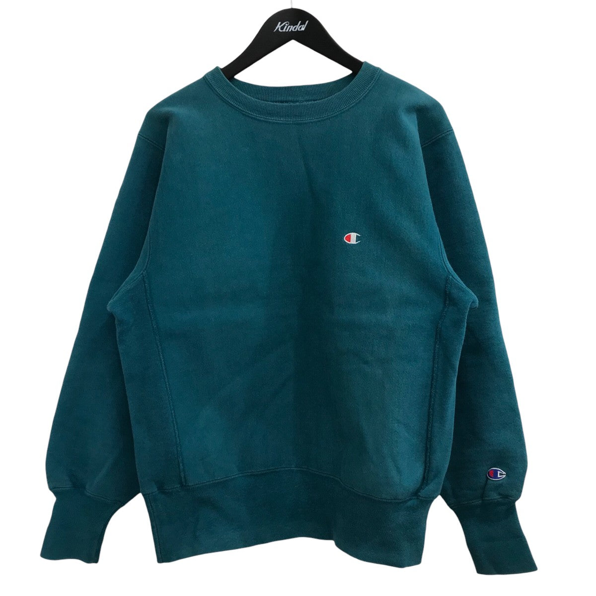 Champion 90s「刺繍タグ 目有り」リバースウィーブスウェット 古着・中古-1枚目のアイテム画像