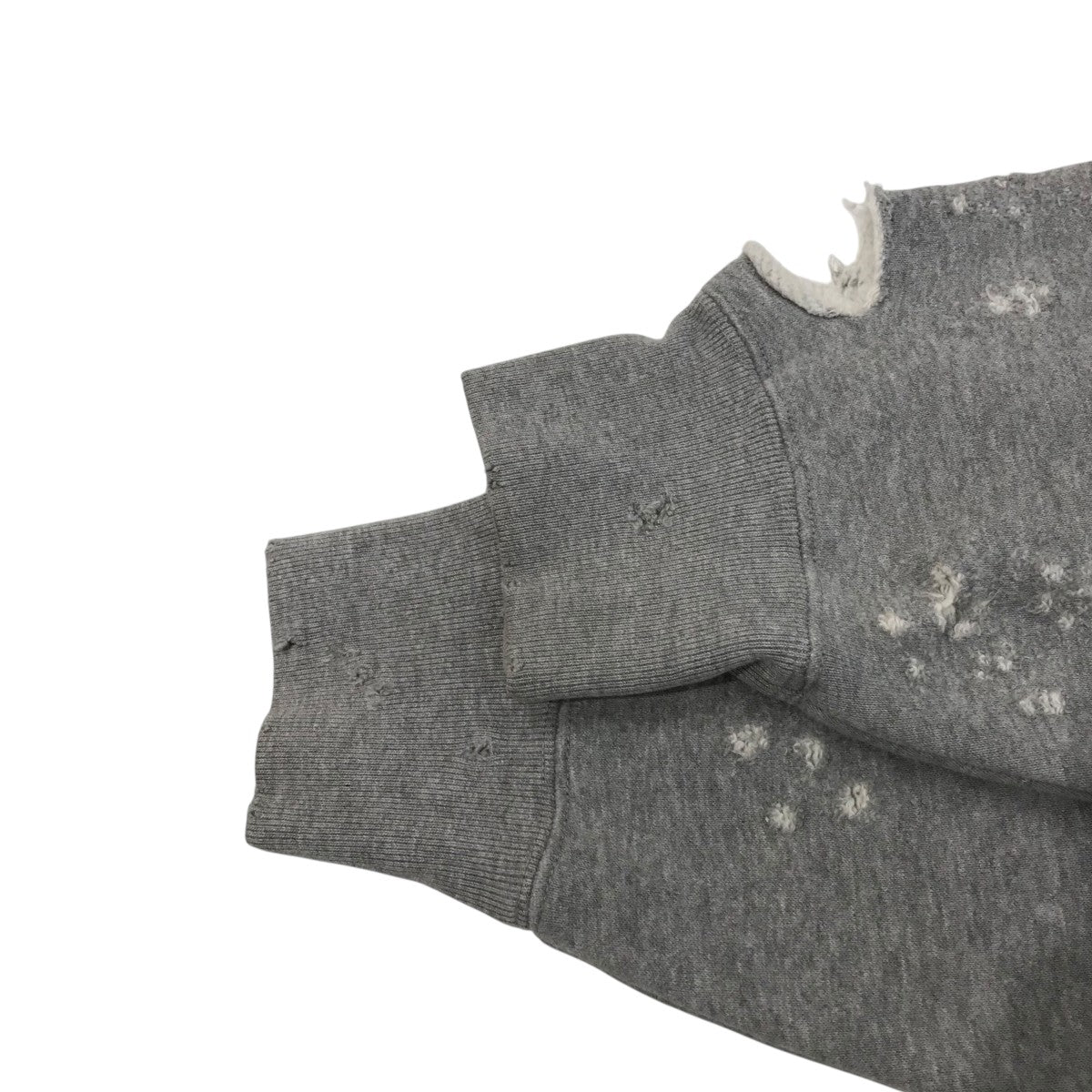 KOLOR(カラー) ダメージ加工スウェット21WCLT06206 21WCLT06206 グレー