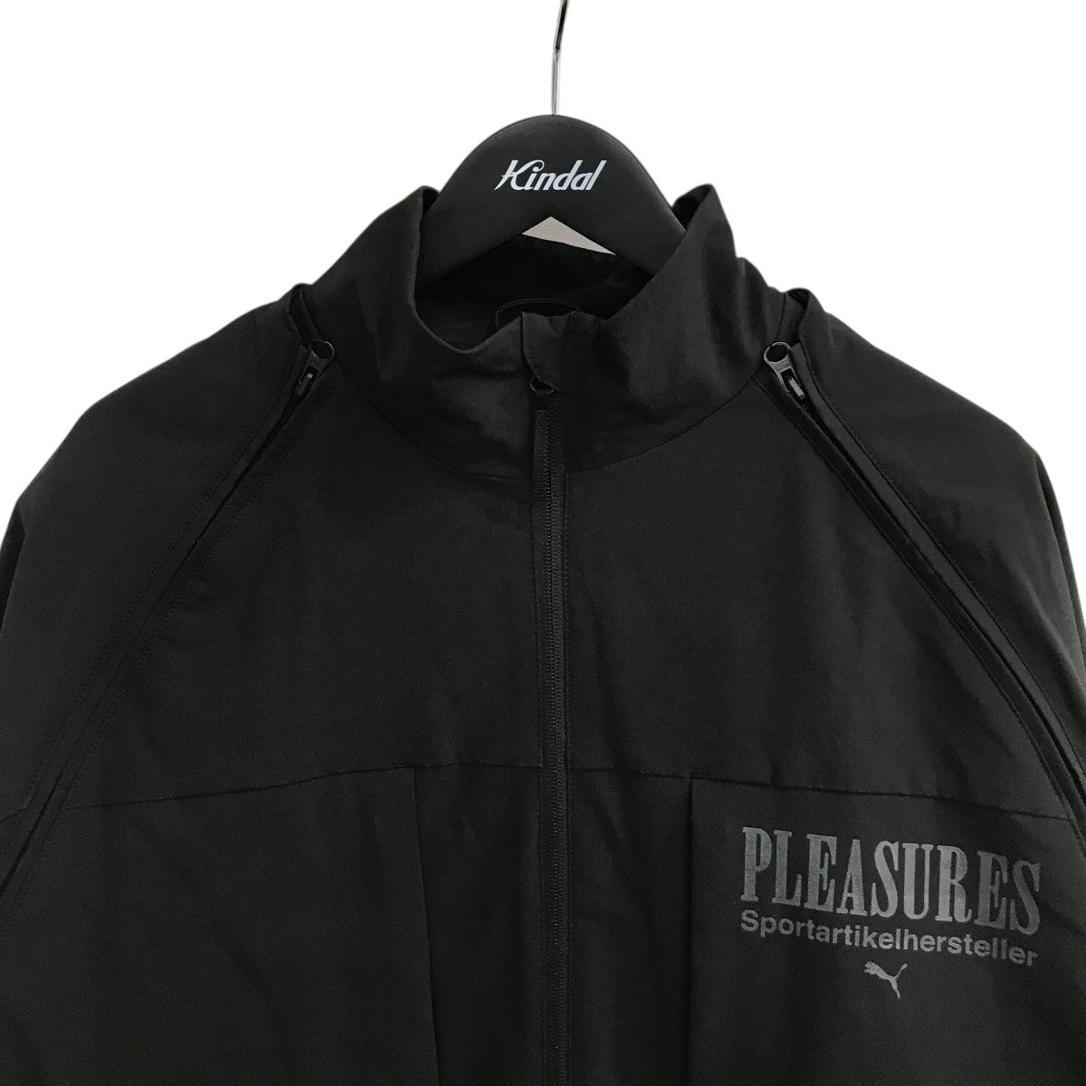 PLEASURES×PUMA ジップアップジャケット ブラック サイズ Xl｜【公式