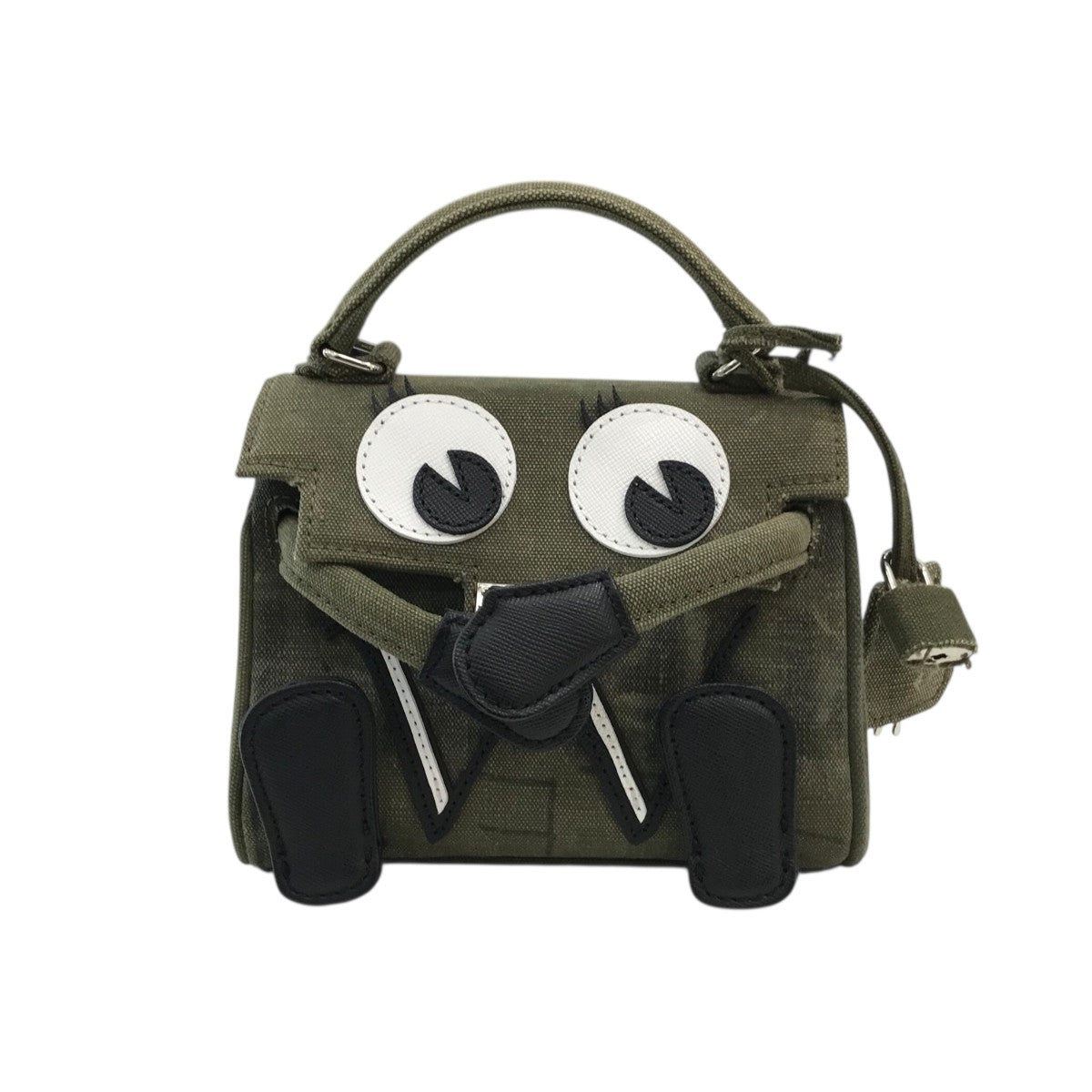 「MONSTER BAG」ヴィンテージコットンモンスターミニショルダーバッグREDWCOKH000009