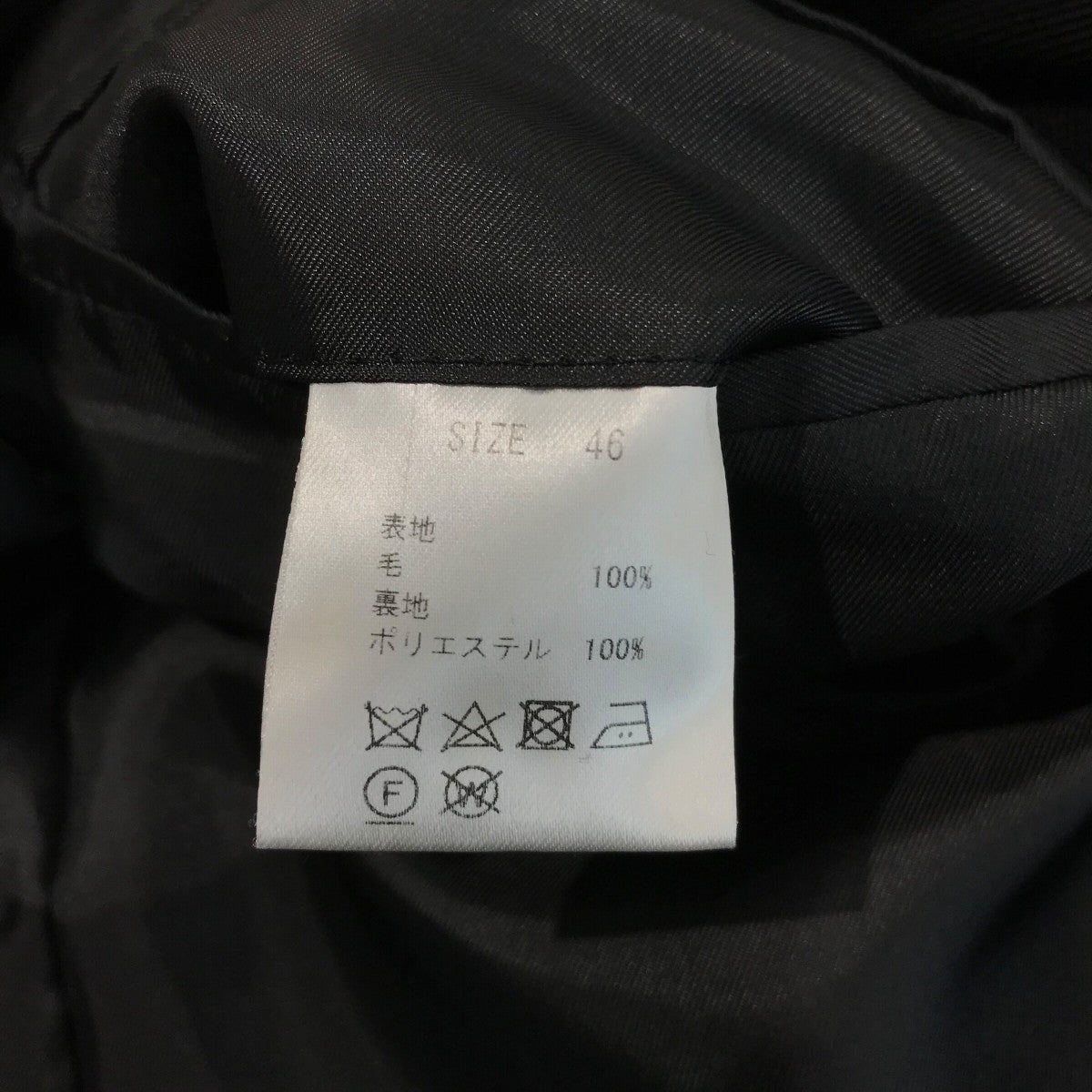 「SUIT JACKET」スーツジャケット