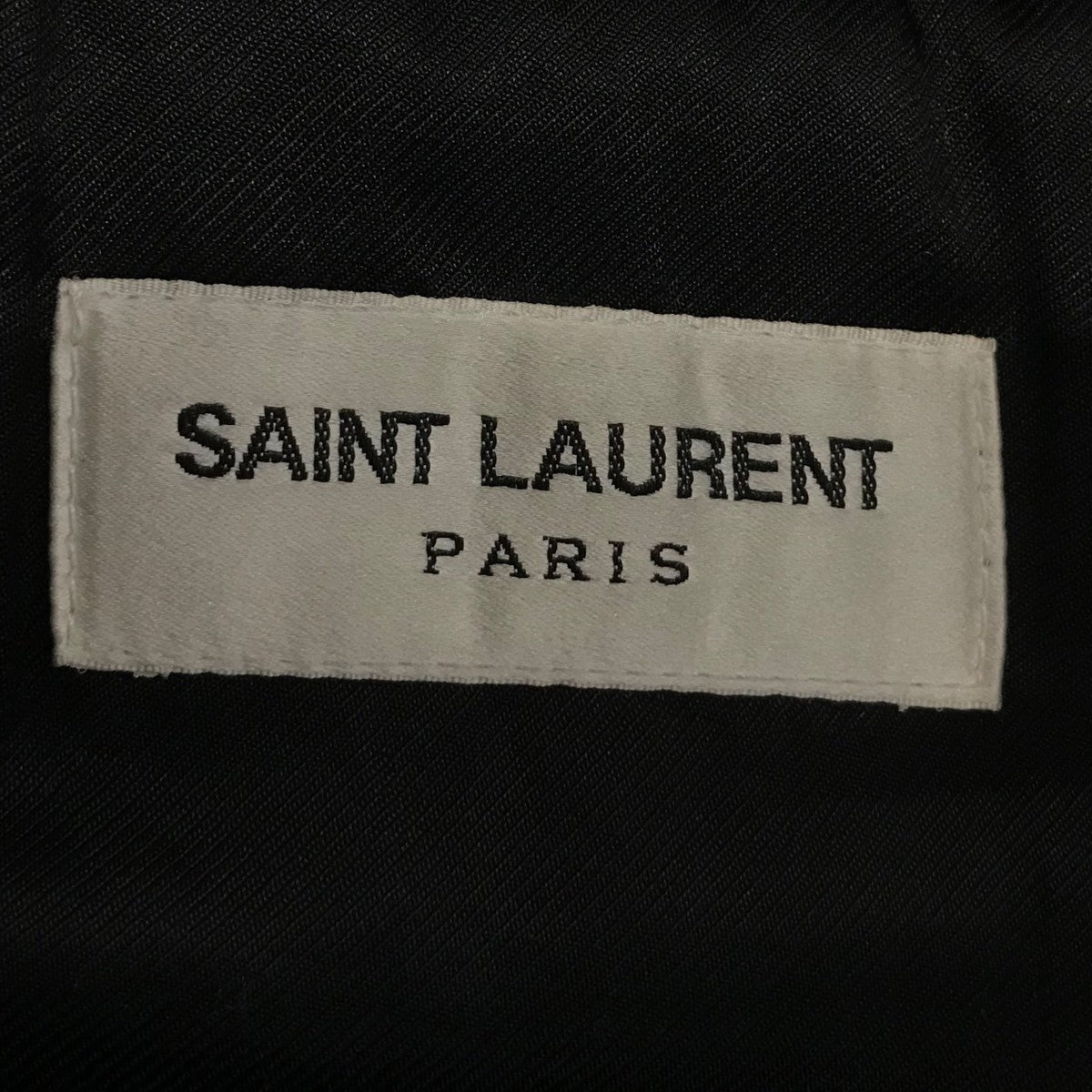 Saint Laurent Paris パッチ付き裏地ムートンレザージャケット504063 古着・中古-5枚目のアイテム画像