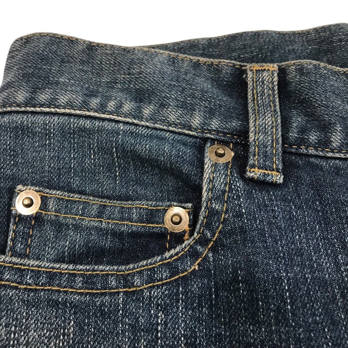 SAINT LAURENT デニムエディ期 30 2012 ジーパン インディゴ SAINT LAURENT PARIS 初期2012 インディゴデニム30