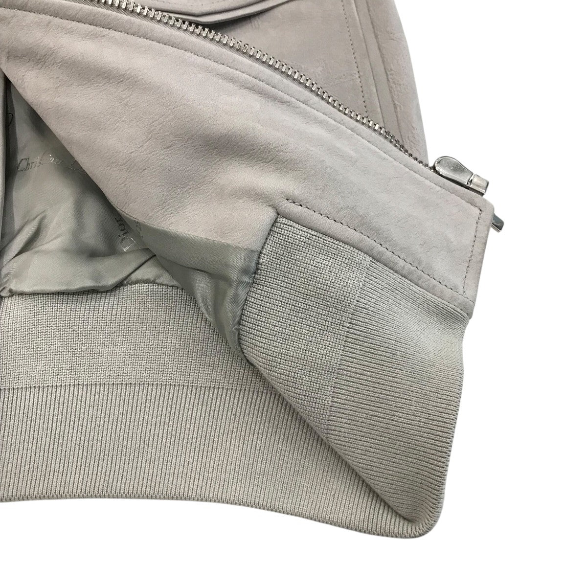 DIOR フラワーエンボスレザージャケット923L405A0371 古着・中古-5枚目のアイテム画像