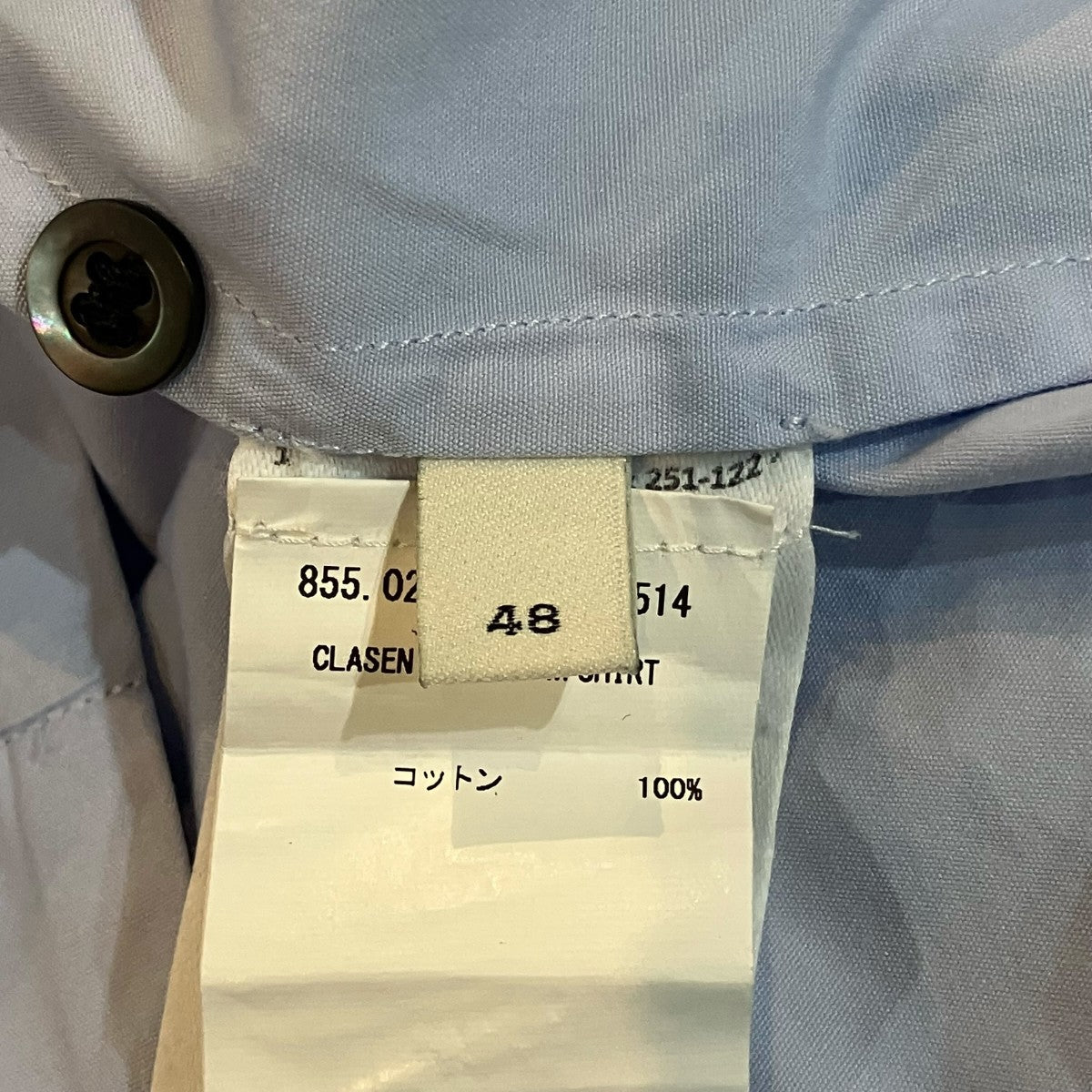 DRIES VAN NOTEN CLASEN 1466 M．W．SHIRT 半袖シャツ 古着・中古-6枚目のアイテム画像