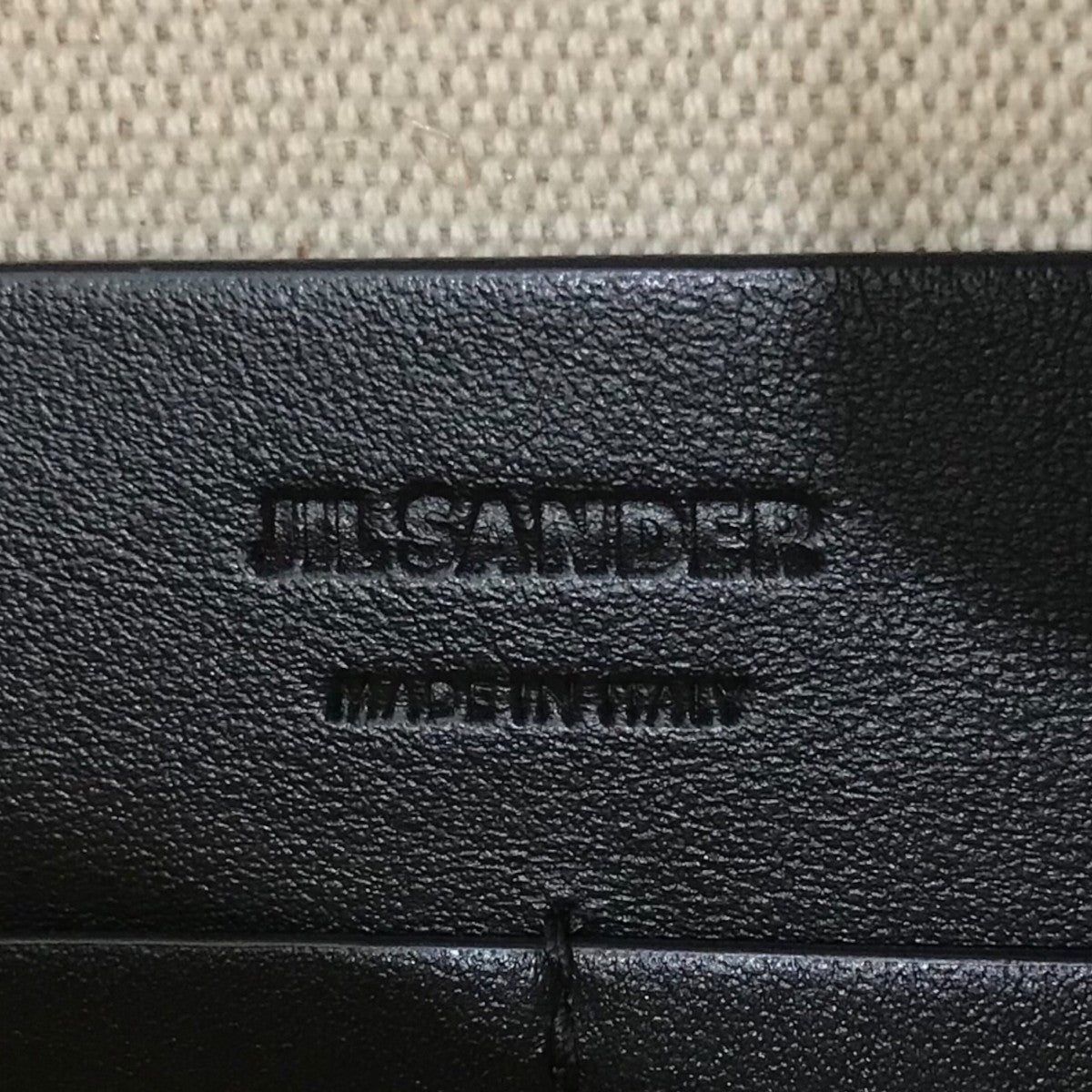 「BOOK TOTE GRANDE」レザーハンドルキャンバストートバッグ