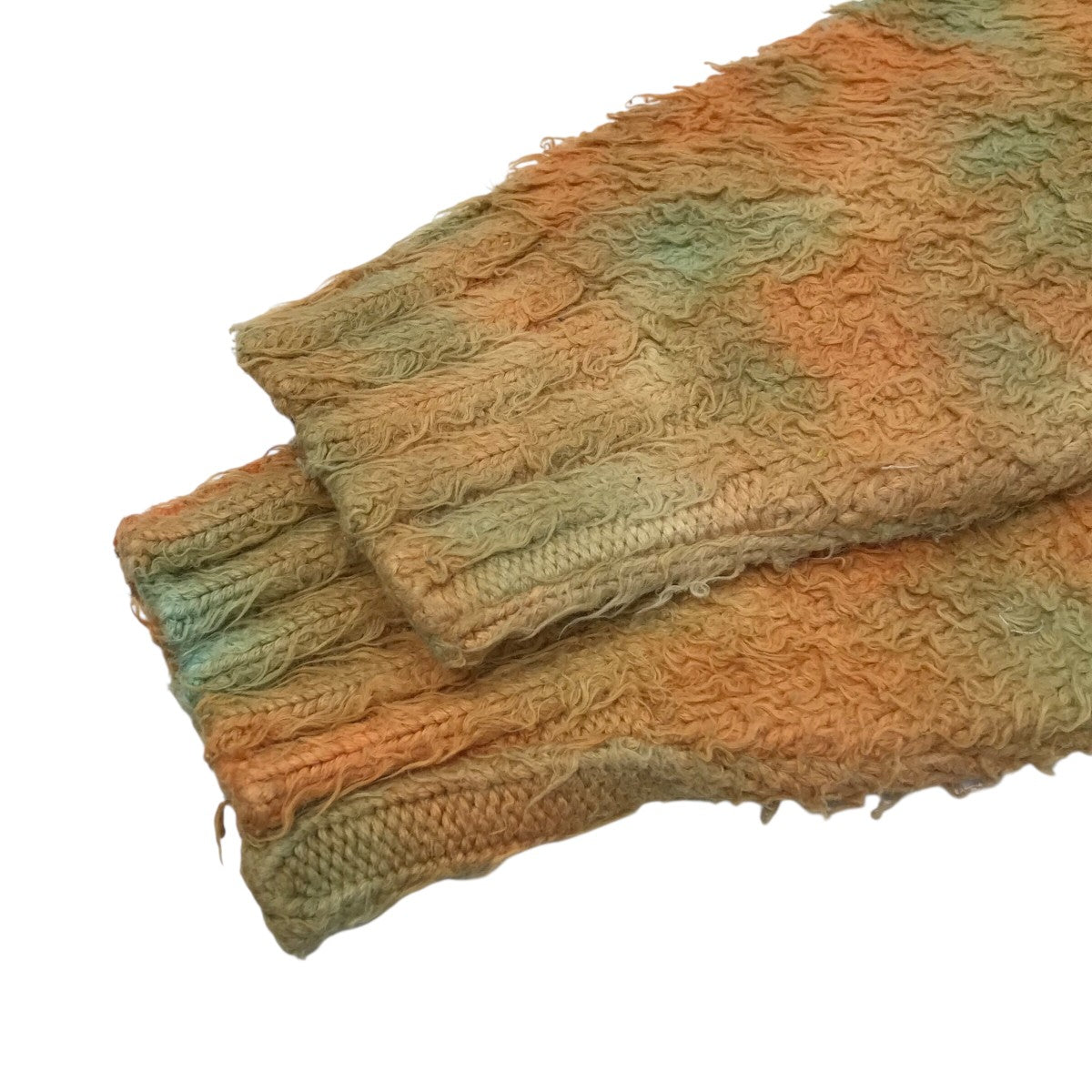 CELINE 「LOOSE CREW NECK SWEATER IN BRUSHED COTTON」クラデーションルーズニット2A90K727M 古着・中古-4枚目のアイテム画像