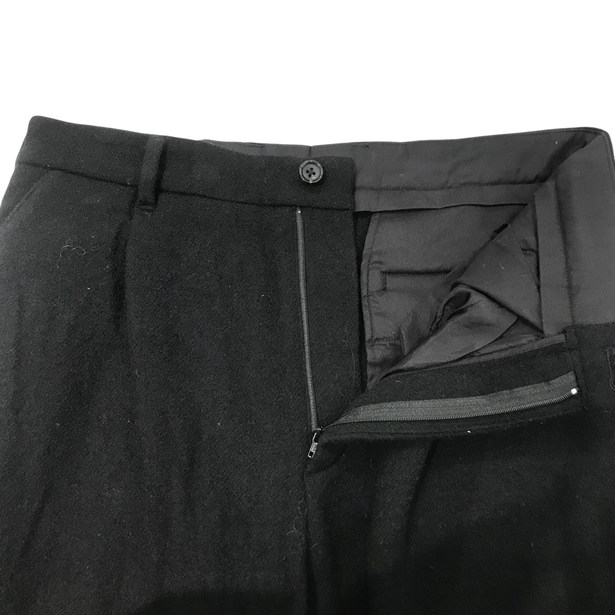 「Shrunk Wool TRS」シュランクウールパンツ2509700299022