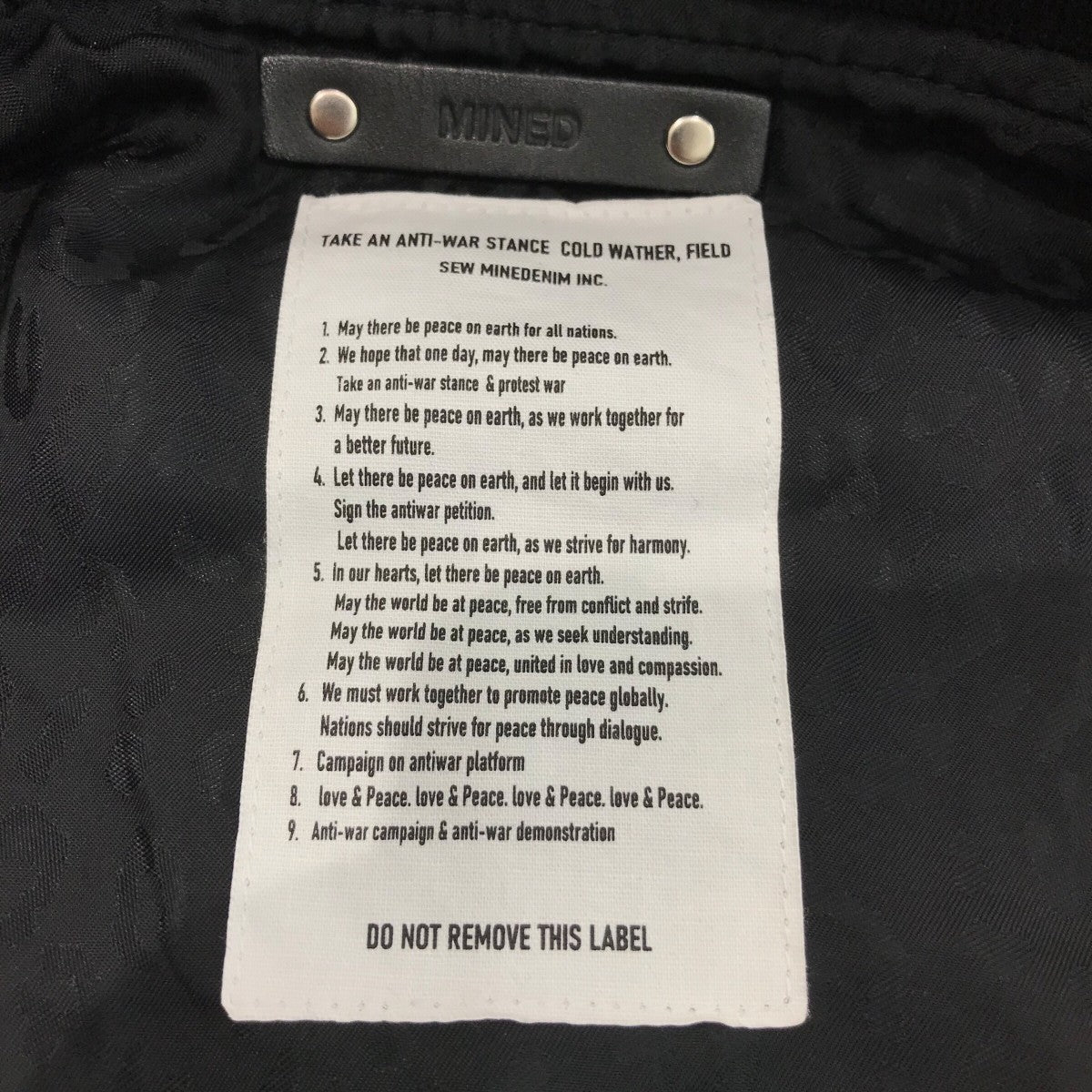 「Wool Meiton Bomber JKT」メルトンボンバージャケット2511 9001 99 042