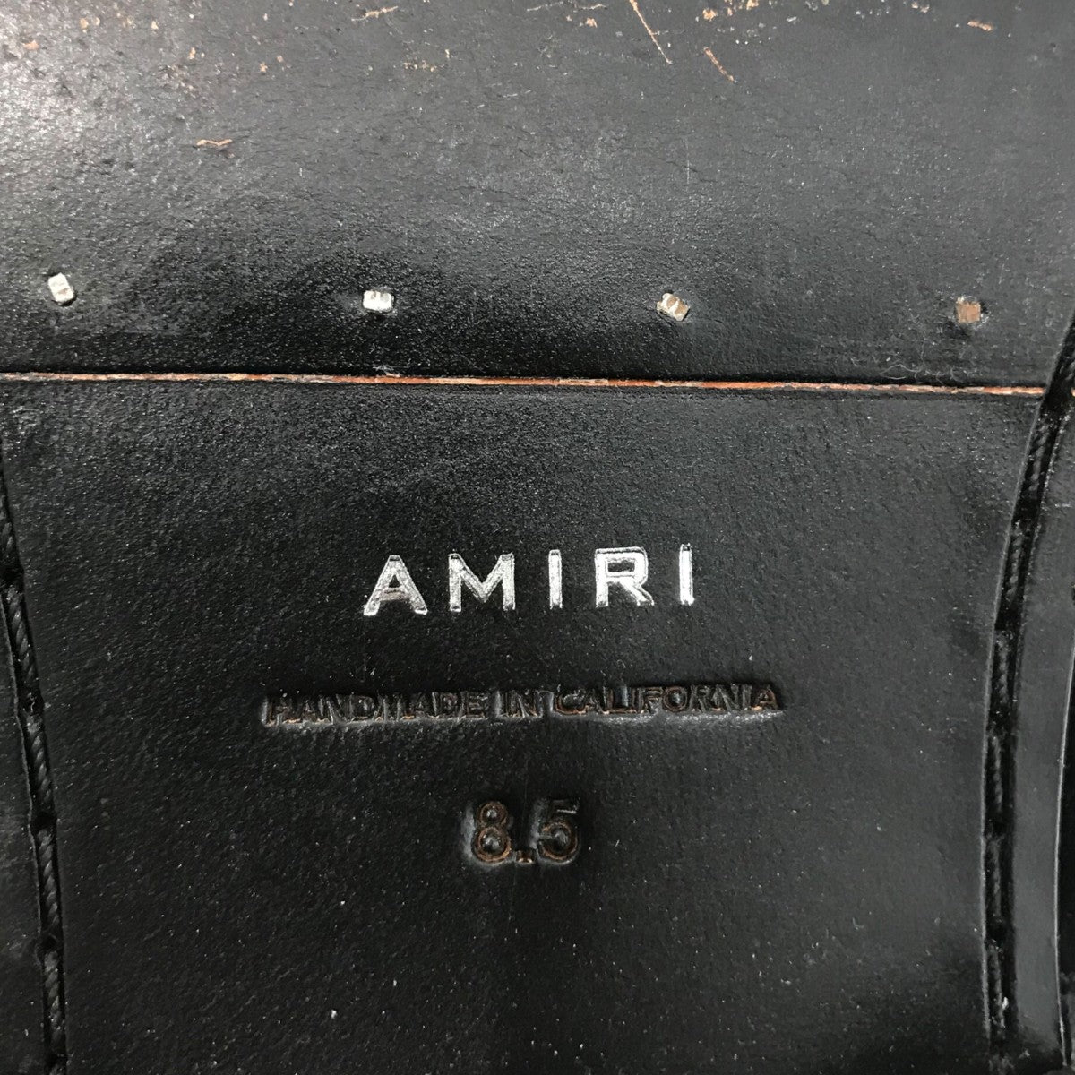 A*s様 美品!! アミリ / AMIRI サイドジップブーツ クラフトスエード AMIRI(アミリ) 「SKINNY STACK BOOT」サイドジップスウェードブーツ