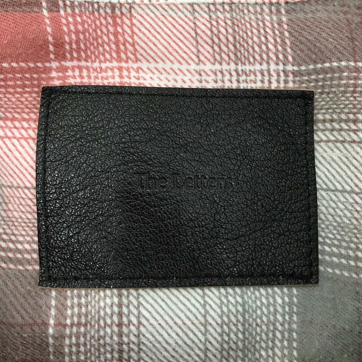The Letters(ザレターズ) チェックシャツLSBAS0003C LSBAS0003C レッド