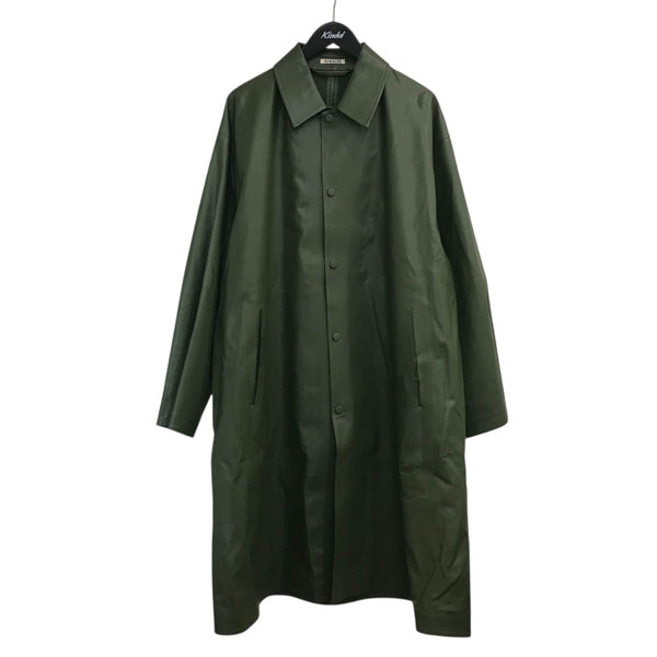 AURALEE(オーラリー) 「SOFT RUBBER SOUTIEN COLOR COAT」ソフトレザー