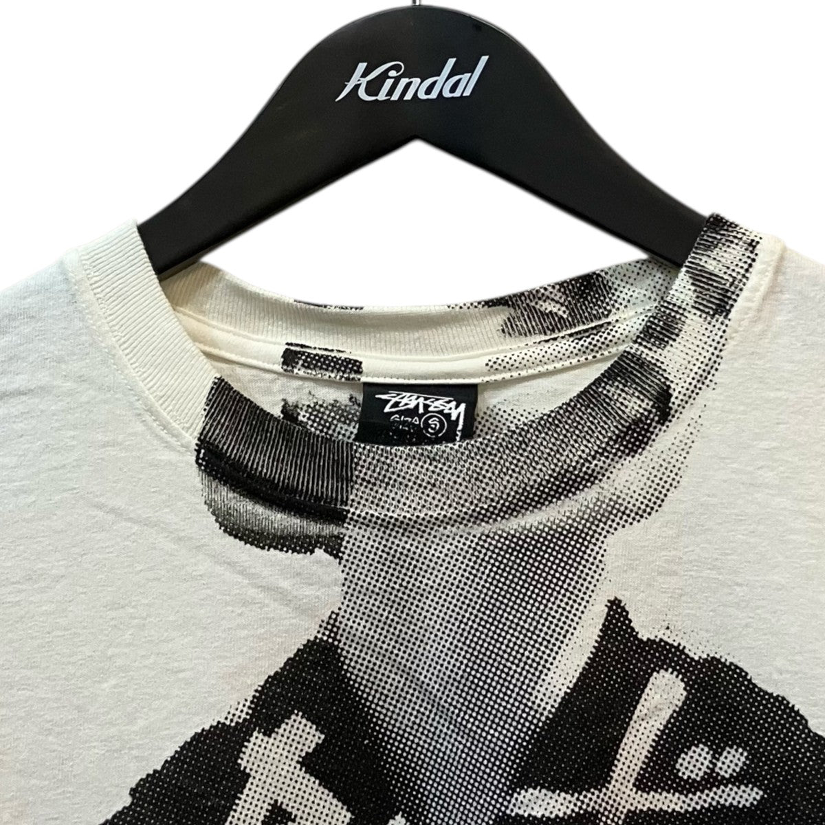 stussy LADY PARIS PIG． DYED TEE グラフィックプリントTシャツ 古着・中古-3枚目のアイテム画像