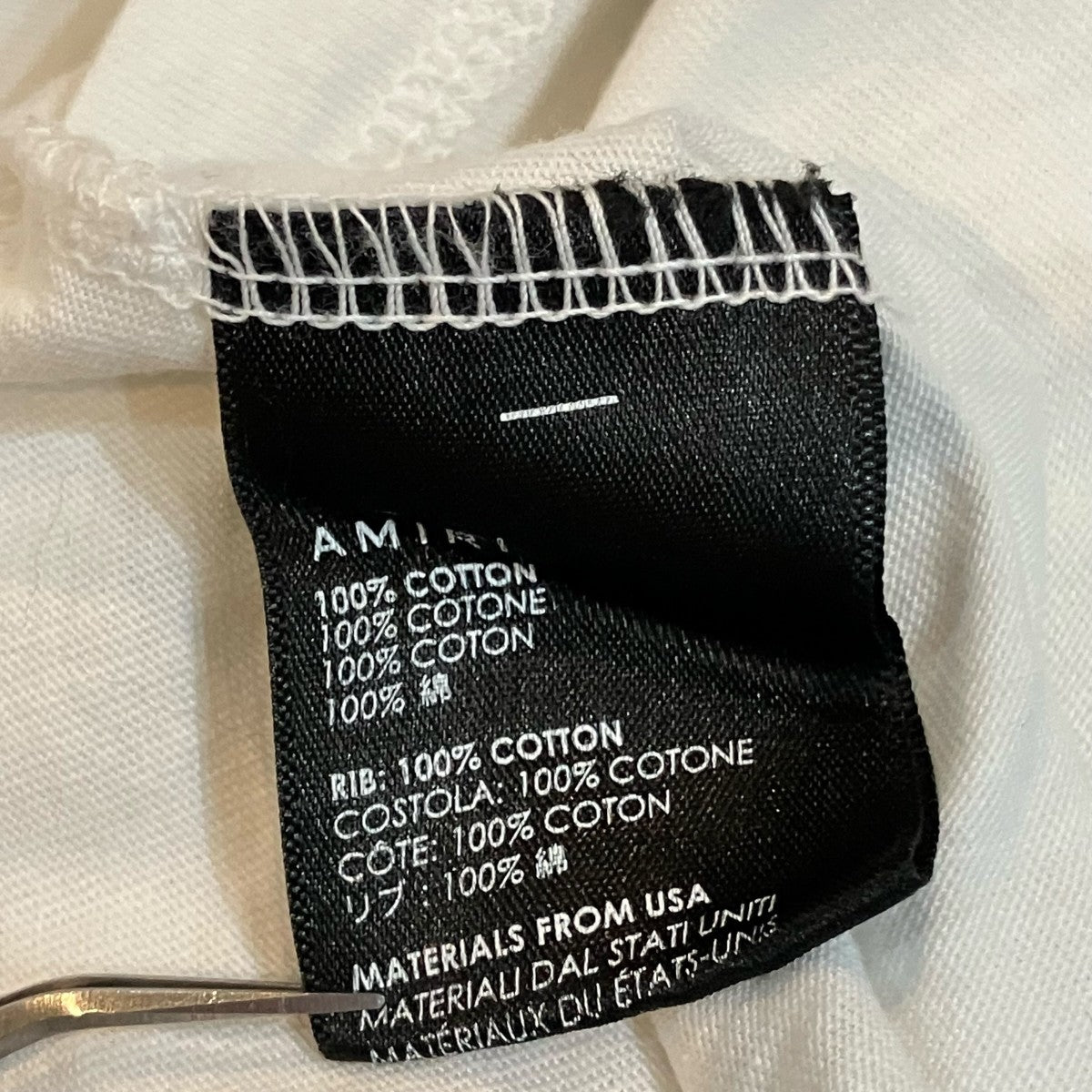 AMIRI イーグルプリントTシャツ 古着・中古-6枚目のアイテム画像