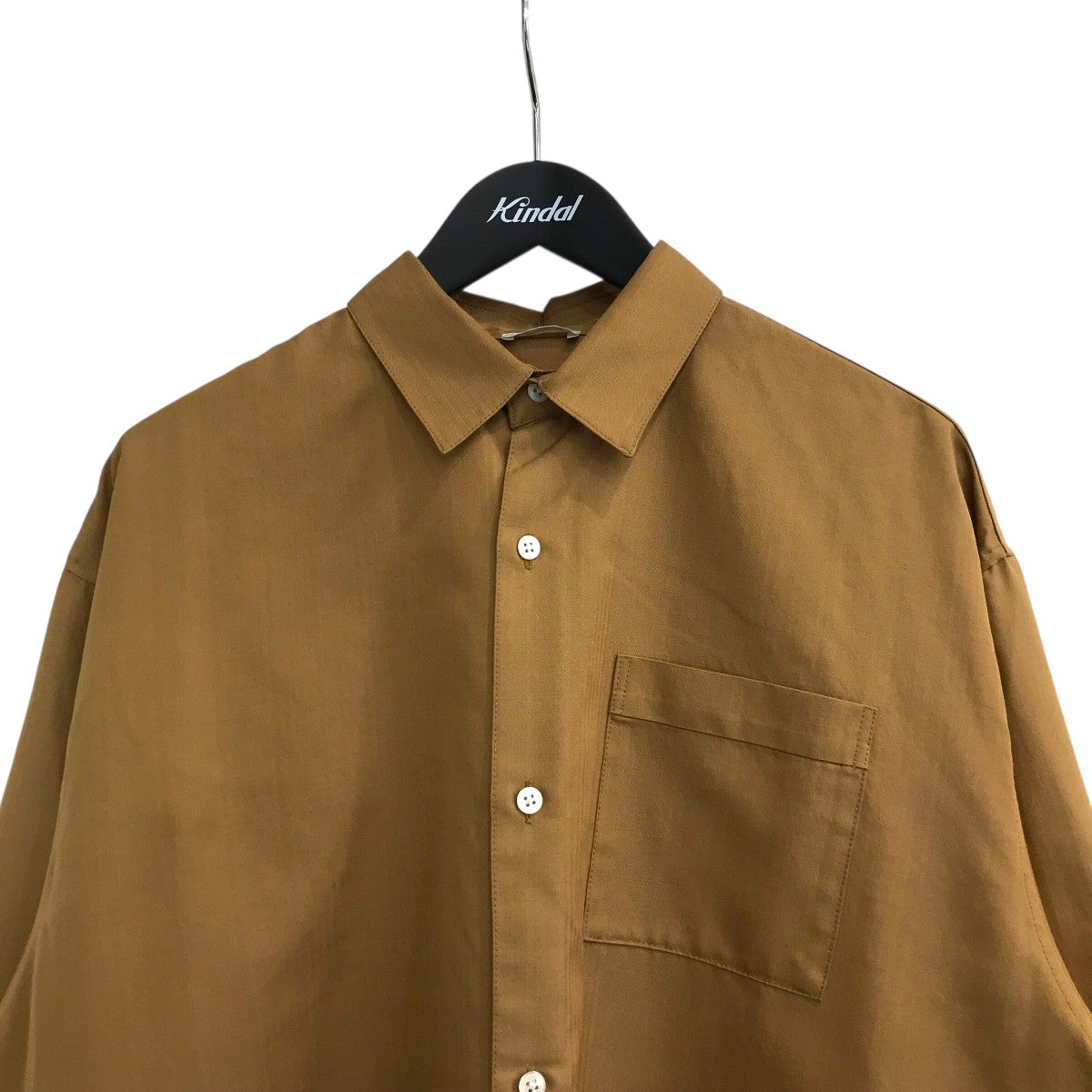 シルク混シャツ