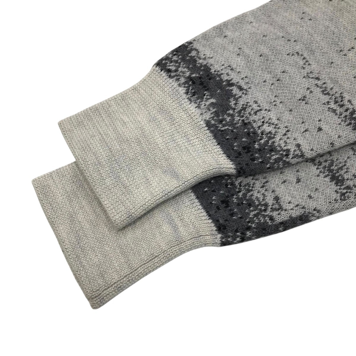 飛行機ジャガード織りニット