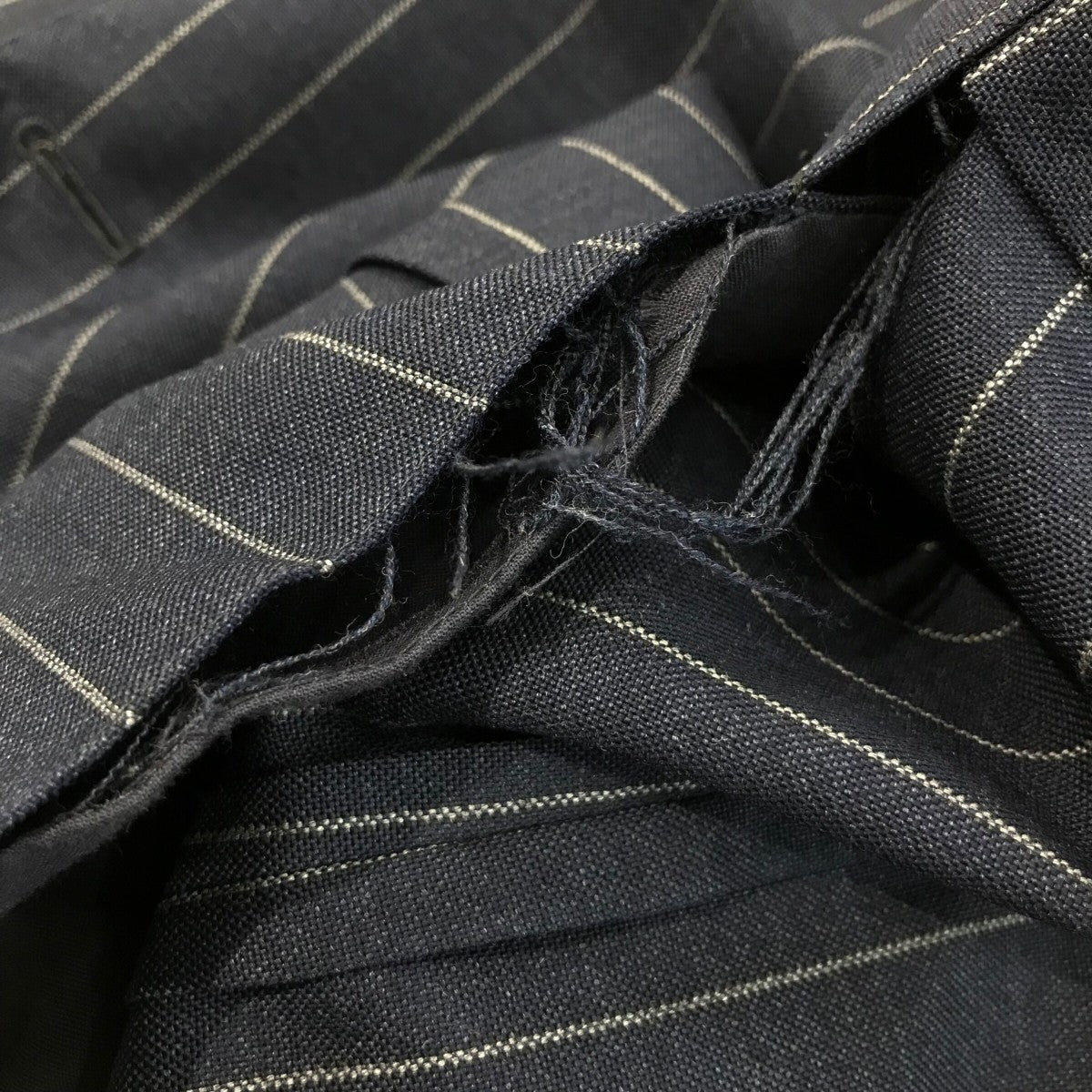 ストライプセットアップスーツ