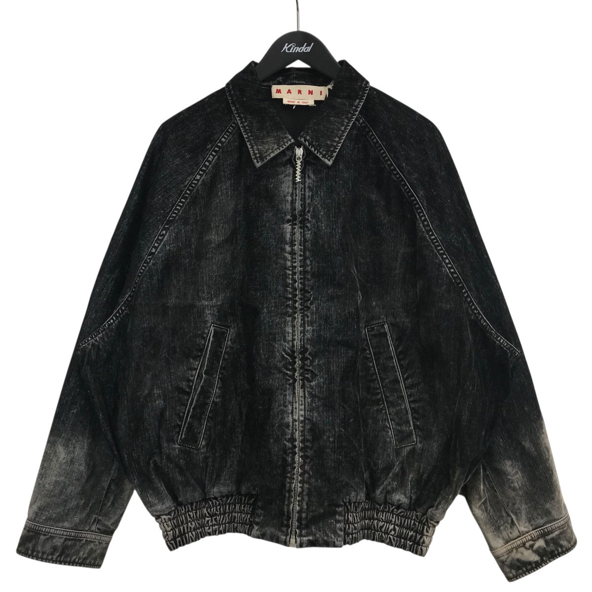 MARNI 25AW「FLOCKY ZIP JACKET」フロッキージップジャケットJKJD0367A0 古着・中古-1枚目のアイテム画像