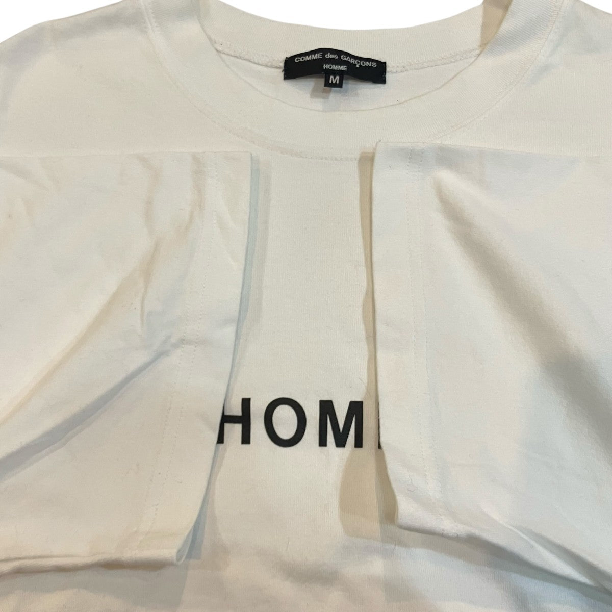 COMME des GARCONS HOMME HOMMEプリント半袖シャツ 古着・中古-4枚目のアイテム画像