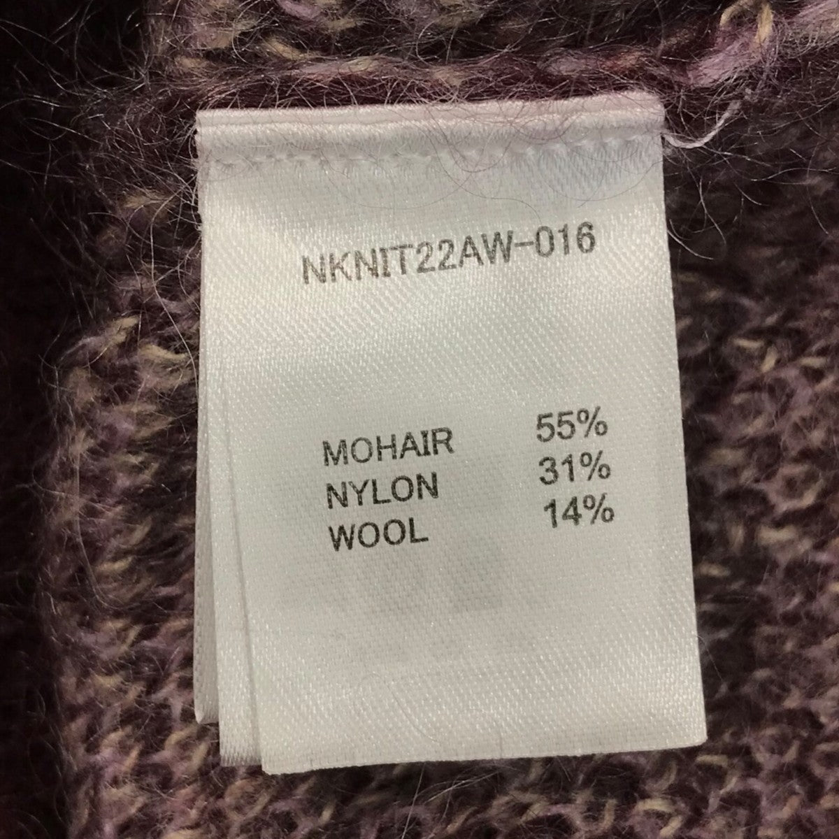 ニットNKNIT22AW 016