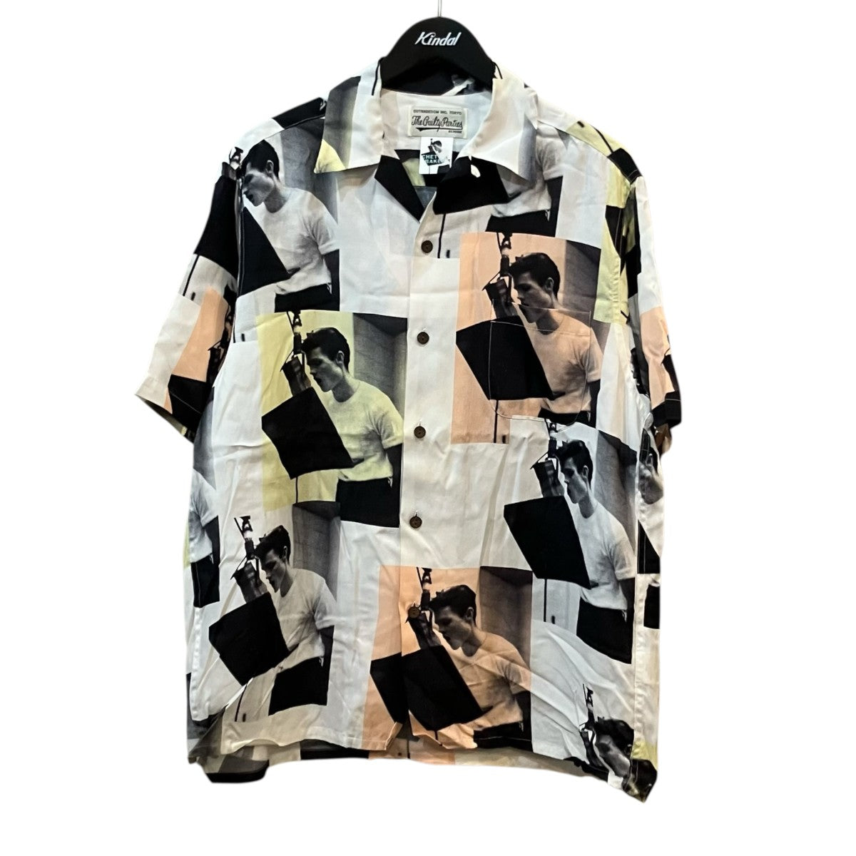 WACKO MARIA CHET BAKER S S HAWAIIAN SHIRTチェットベイカーハワイアンシャツ 古着・中古-1枚目のアイテム画像