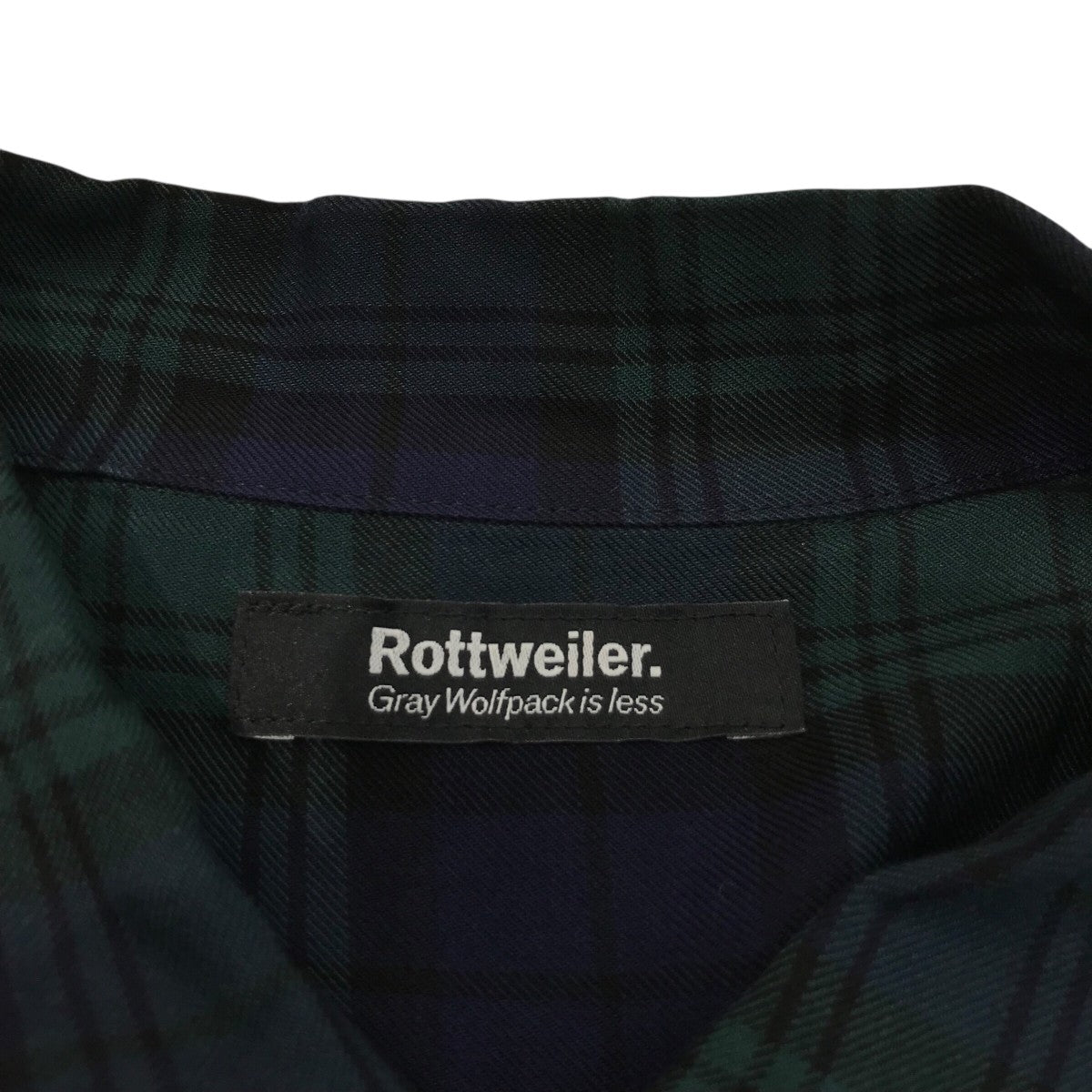 ROTTWEILER 「R9 CHECK SHIRT」チェックシャツRW23A0210 古着・中古-5枚目のアイテム画像