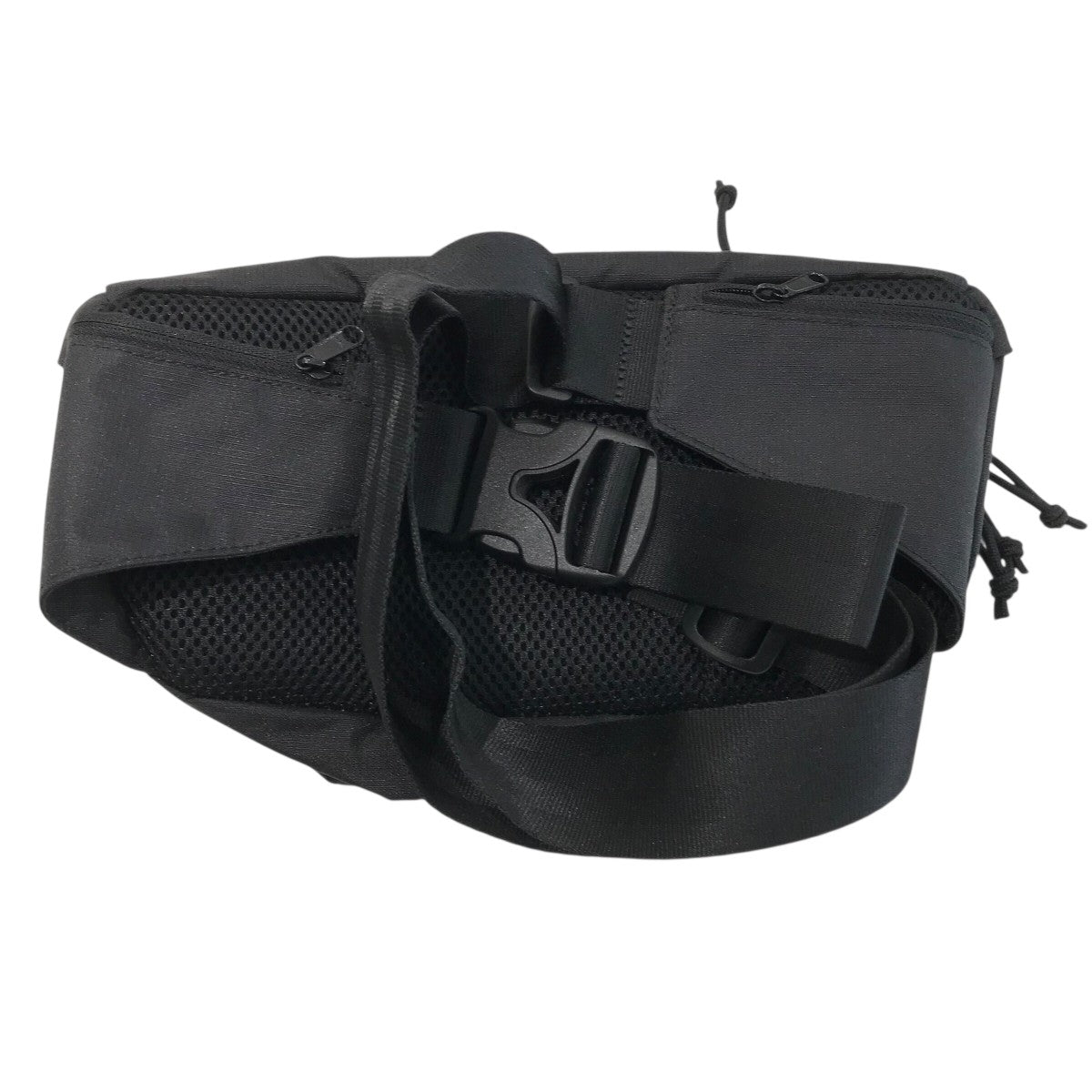 GROUND Y 「LOGO LEATHER PATCH EXPLORER WAIST BAG」ウエストバッグGS I50 950 古着・中古-4枚目のアイテム画像