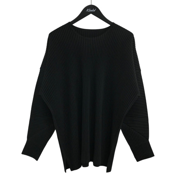 HOMME PLISSE プリーツカットソー HP01JK106 3 ブラック HOMME PLISSE ISSEY MIYAKE(イッセイミヤケオムプリッセ) 26SSプリーツ