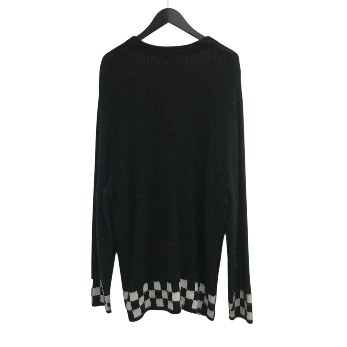 Supreme 21SS「Brushed Checkerboard Cardigan」ブラッシュドチェッカーボードカーディガン 古着・中古-2枚目のアイテム画像