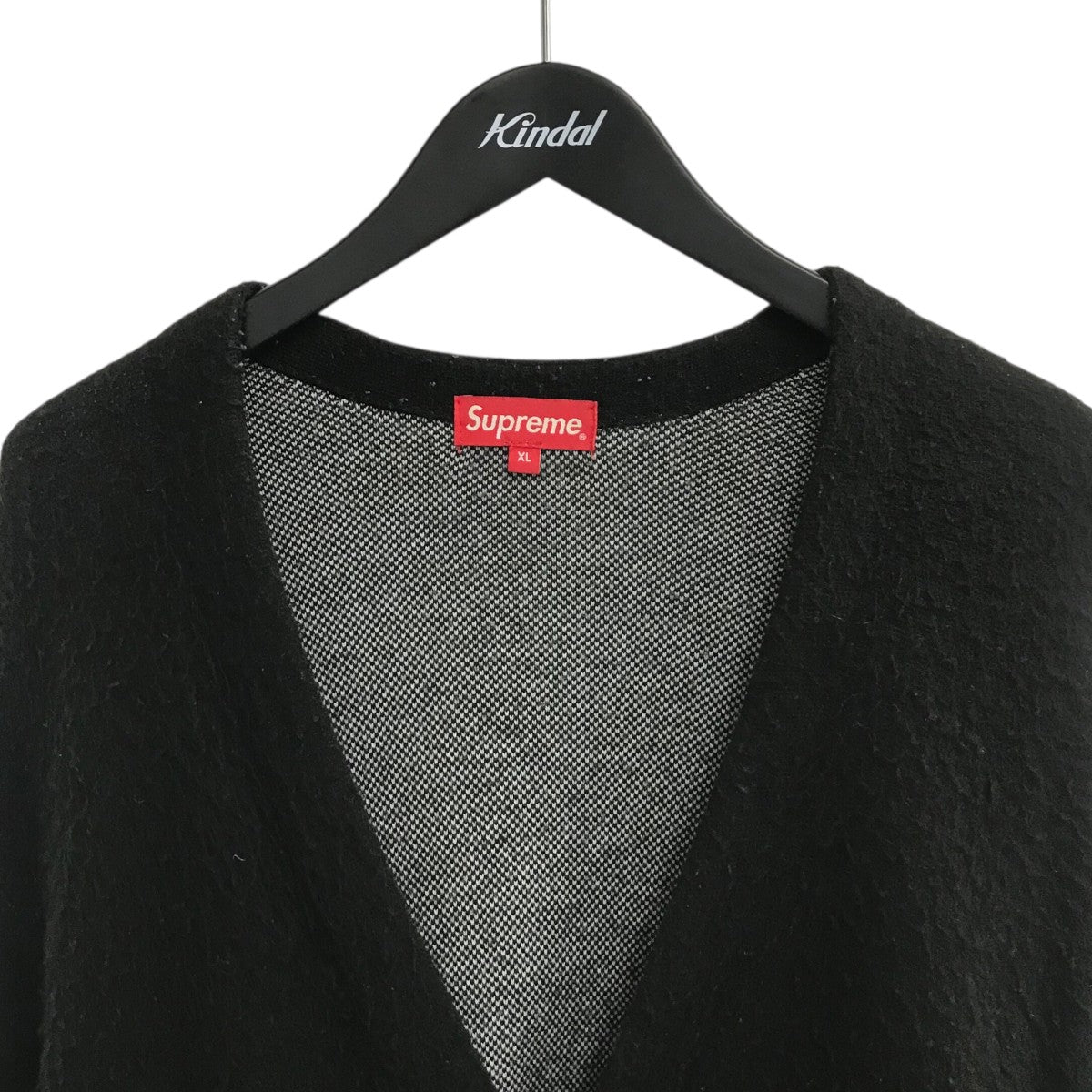 Supreme 21SS「Brushed Checkerboard Cardigan」ブラッシュドチェッカーボードカーディガン 古着・中古-3枚目のアイテム画像