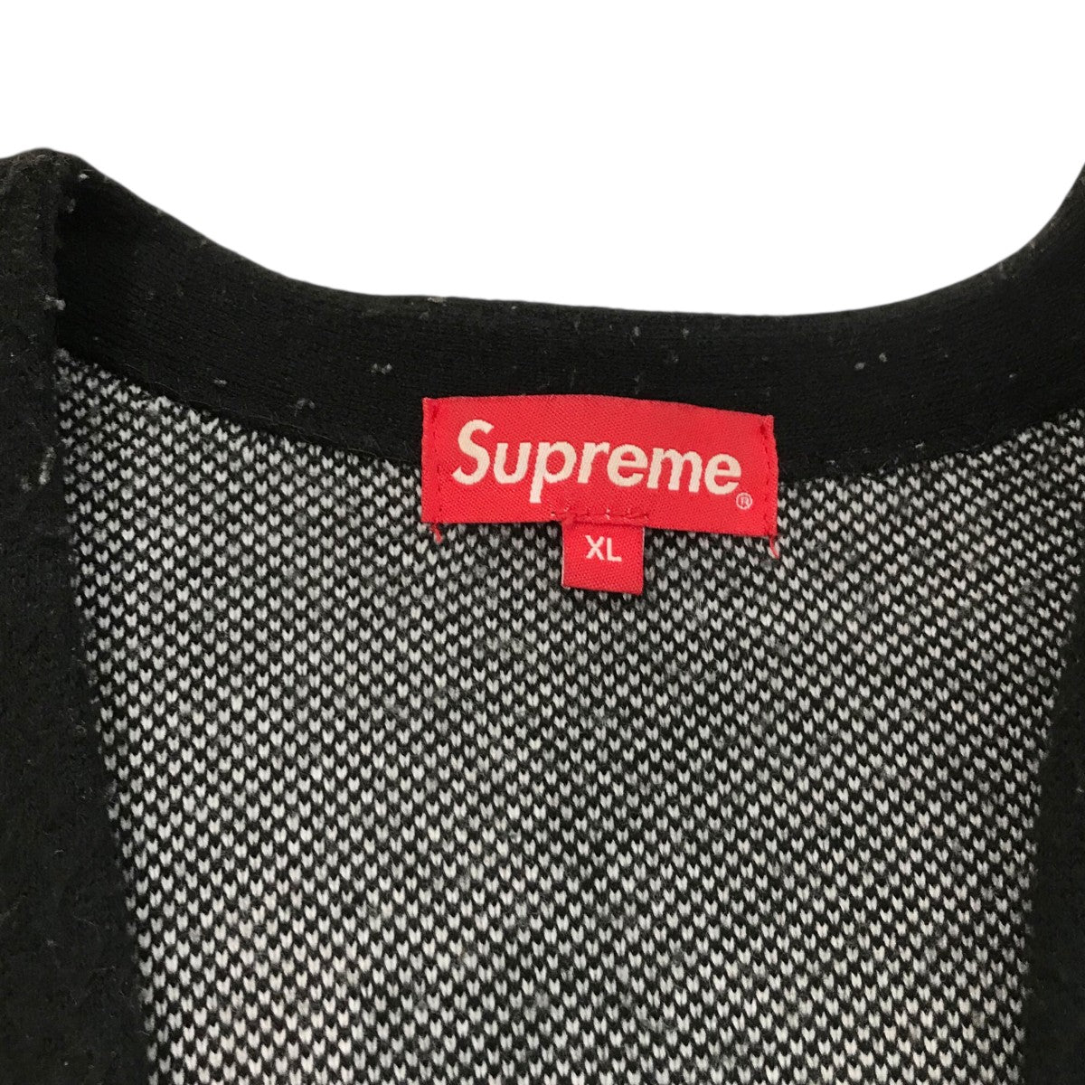 Supreme 21SS「Brushed Checkerboard Cardigan」ブラッシュドチェッカーボードカーディガン 古着・中古-9枚目のアイテム画像