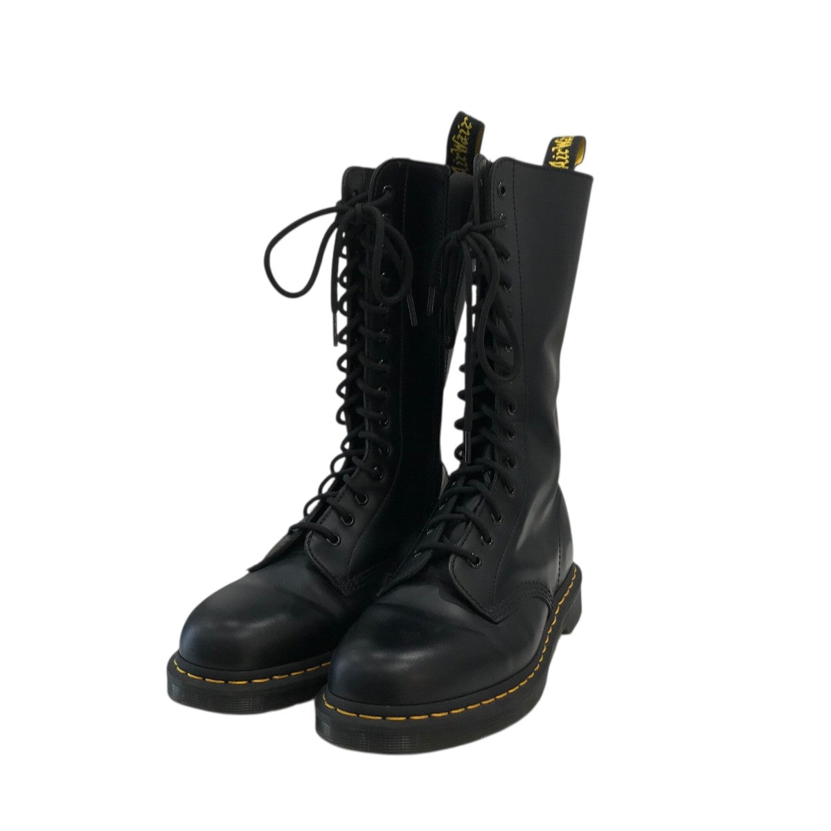 Dr．Martens×YOHJI YAMAMOTO 14ホールブーツ 古着・中古-1枚目のアイテム画像